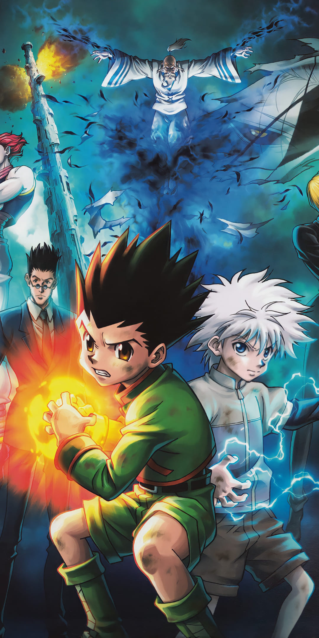 Hunter x Hunter anime, 9x Wallpapers, 1080x2160 HD Phone