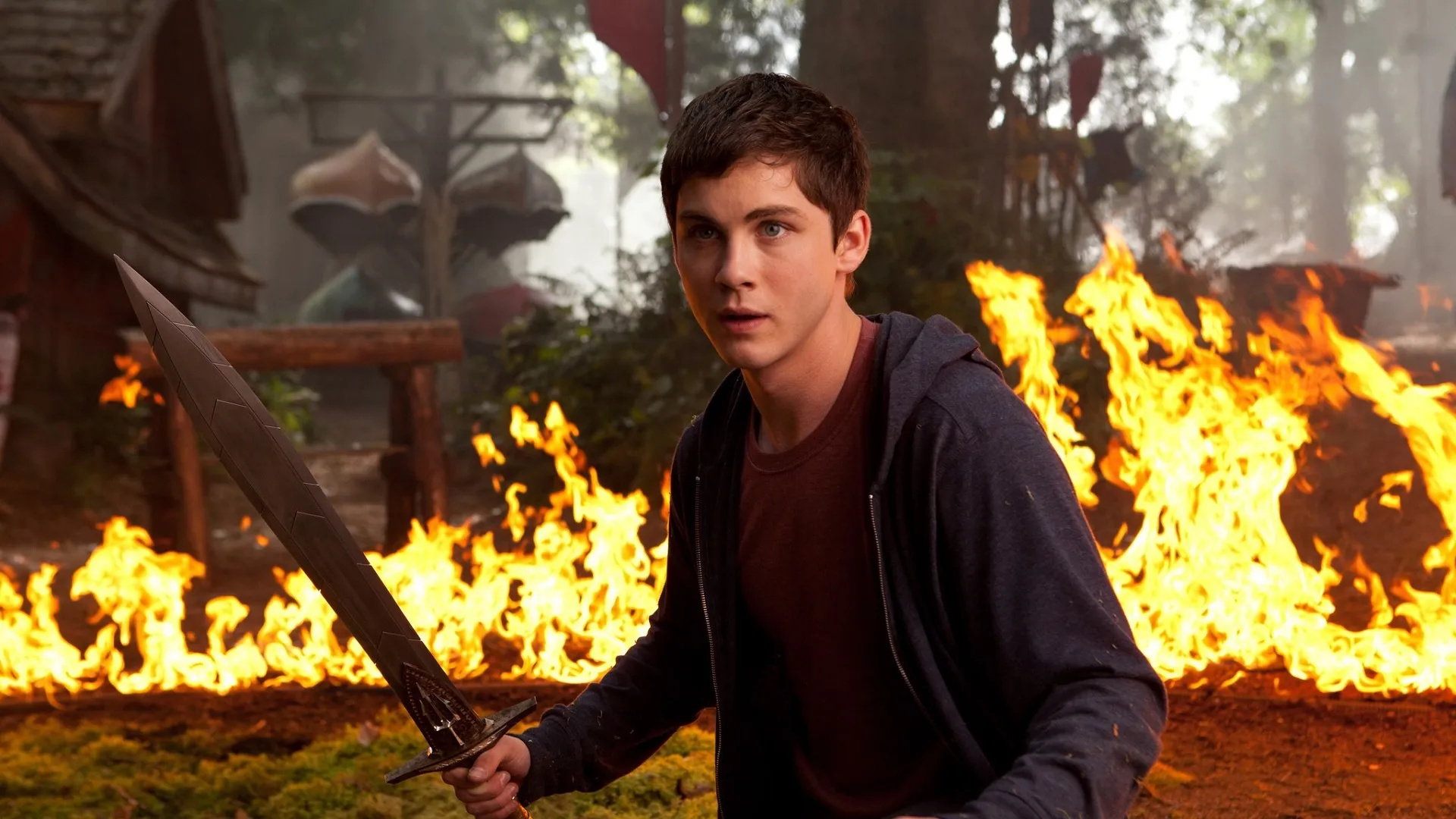 Logan Lerman (Percy Jackson), Rick Riordan's confirmation, Percy Jackson Disney series, Mythological storytelling, 1920x1080 Full HD Desktop