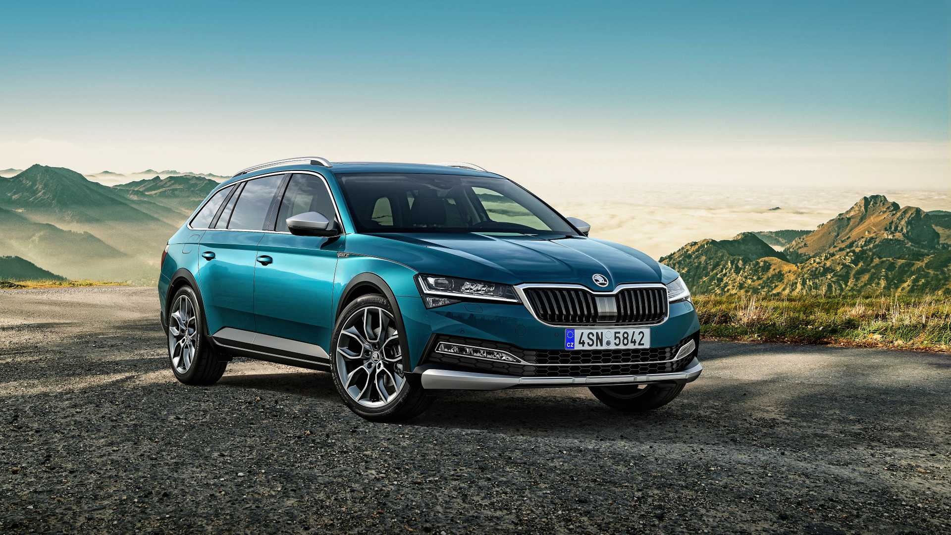 Skoda Superb Combi, Practical elegance, Scout edition, Spacious and versatile, 1920x1080 Full HD Desktop