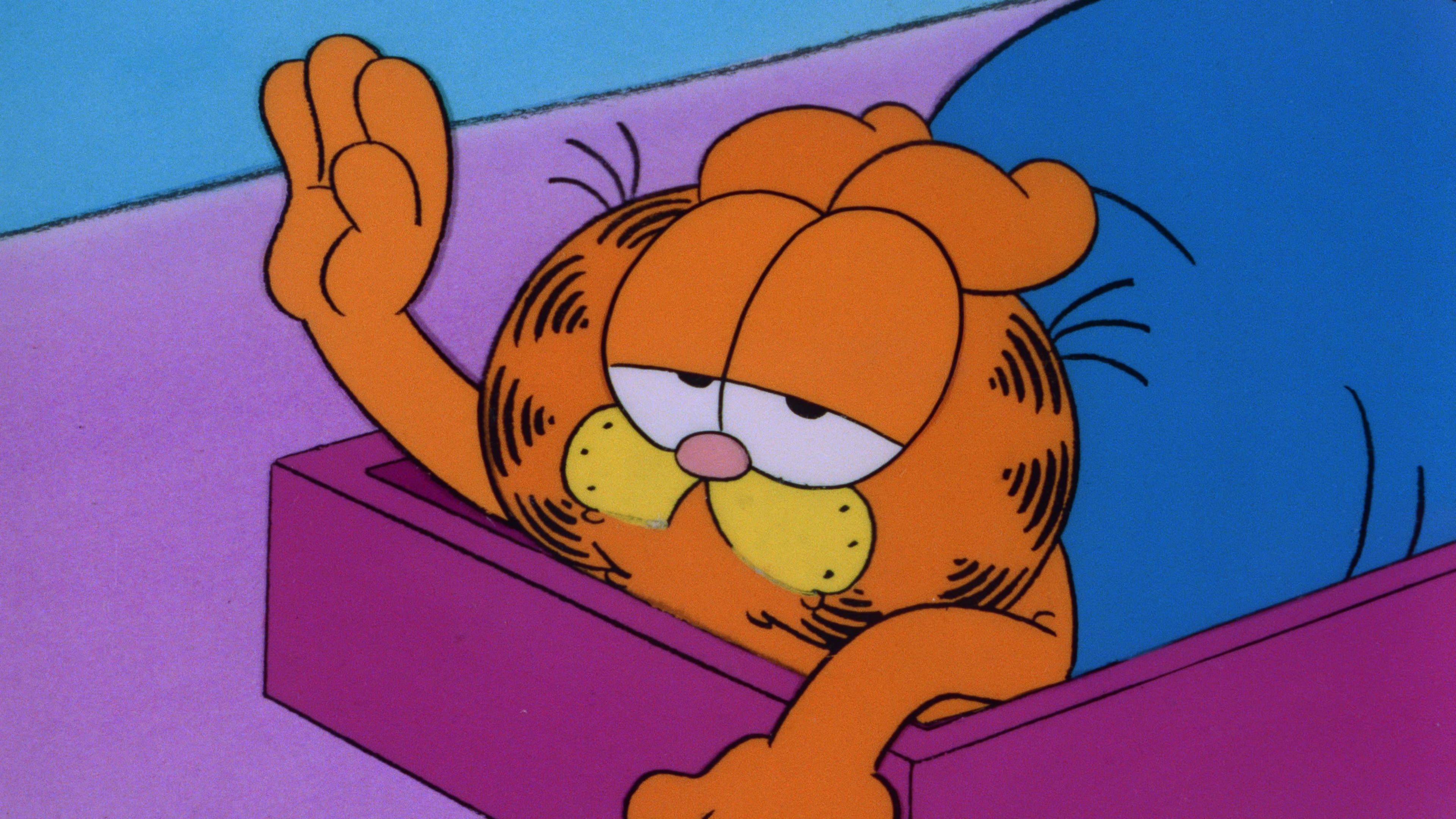 Garfield and Friends, Frankenstein feline fun, Feline fill-in, 1991, 3840x2160 4K Desktop