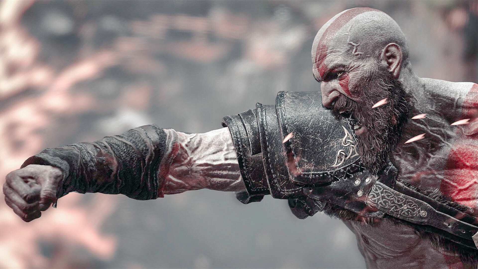 God of War wallpapers, Epic gaming franchise, Legendary warrior, Nordic mythology, 1920x1080 Full HD Desktop