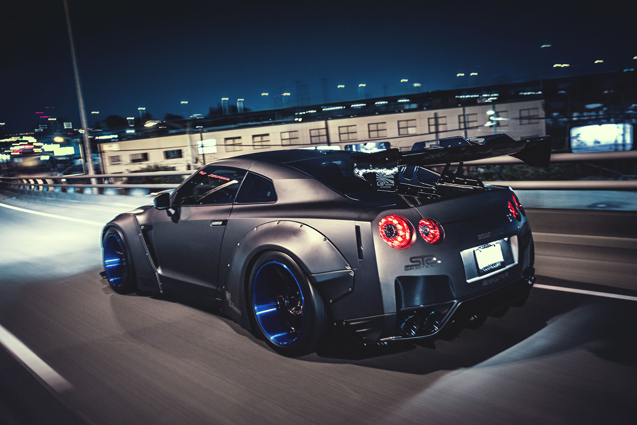 Nissan GTR Track, Liberty Walk Cars Wallpaper, 2050x1370 HD Desktop