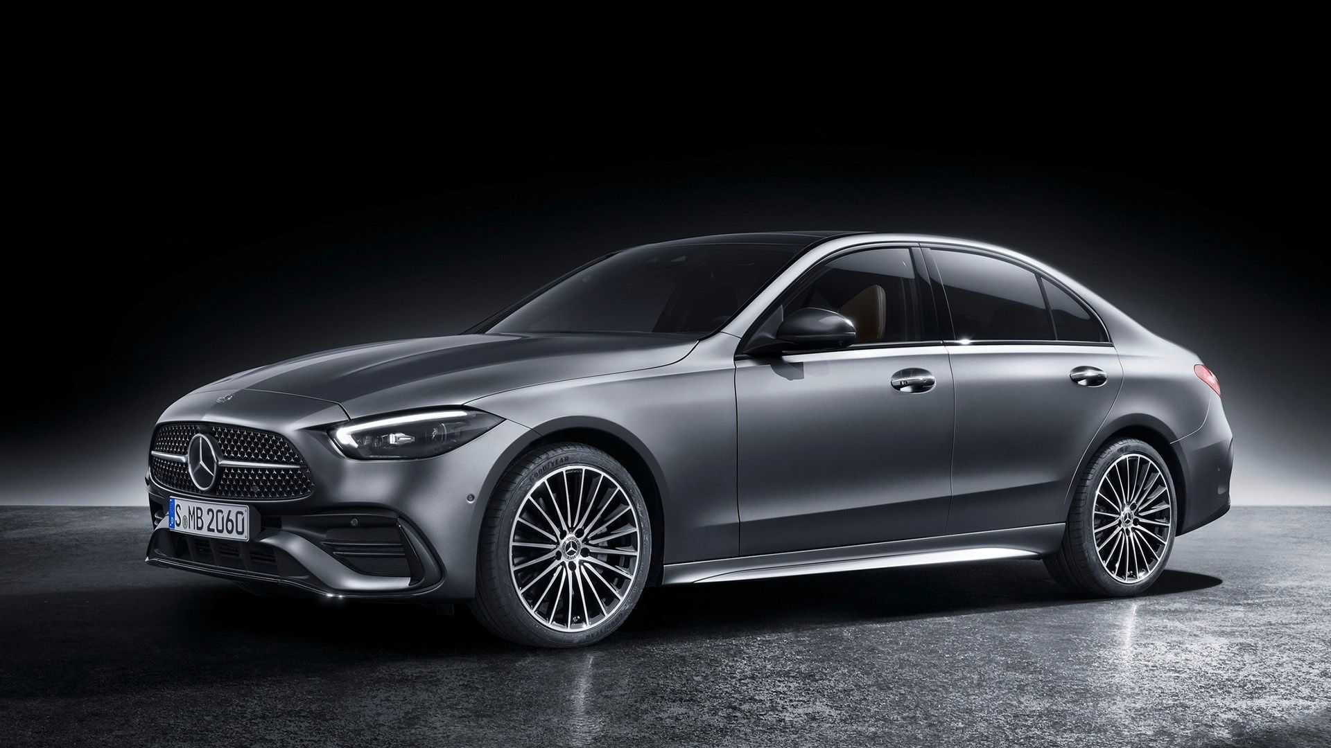 2022 Model, Mercedes-Benz C-Class Wallpaper, 1920x1080 Full HD Desktop