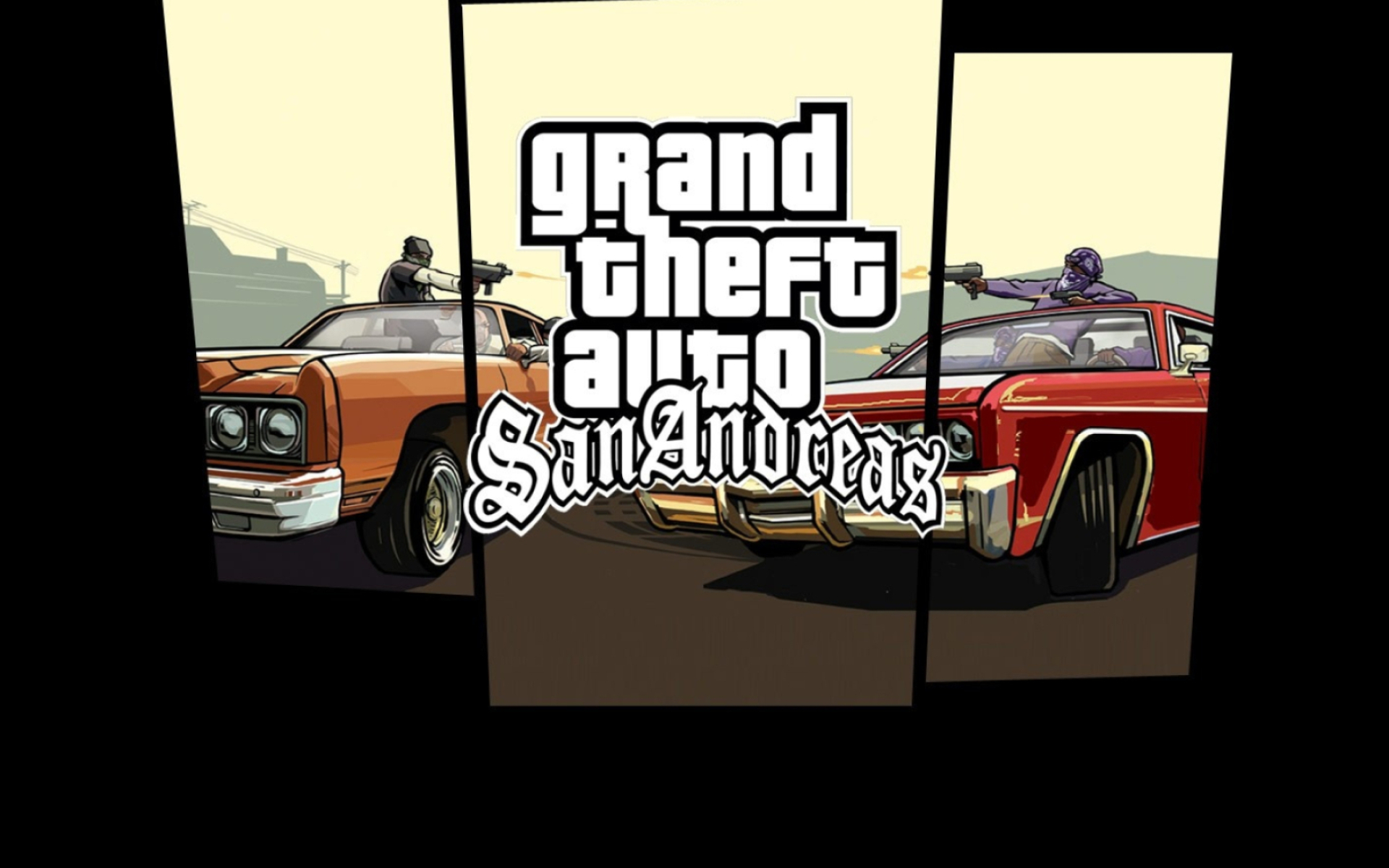 GTA San Andreas, Gaming wallpaper, Thrilling adventures, Urban streets, 1920x1200 HD Desktop