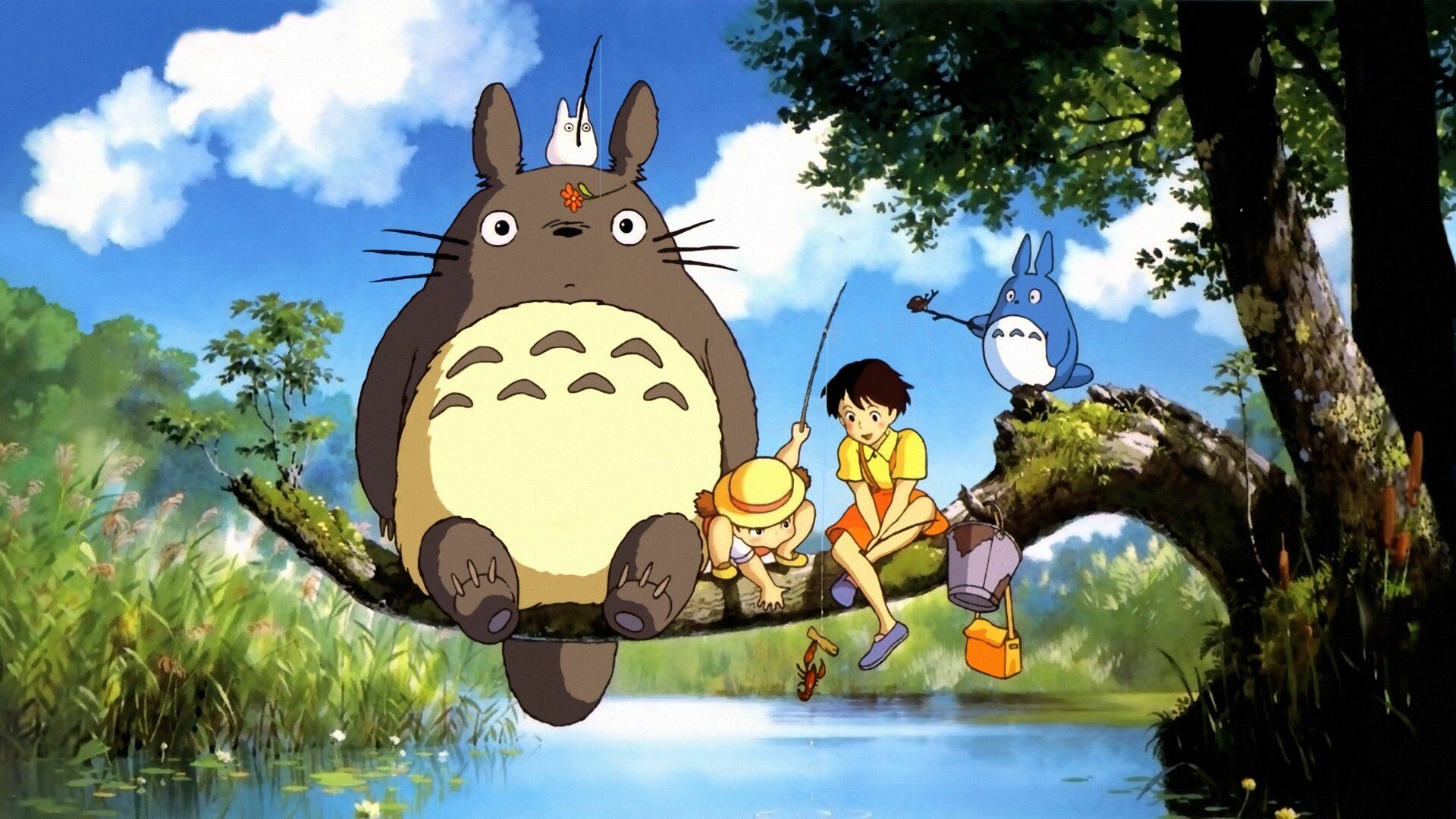 My Neighbor Totoro, Totoro computer wallpaper, Adorable characters, Delightful fantasy, 1920x1080 Full HD Desktop