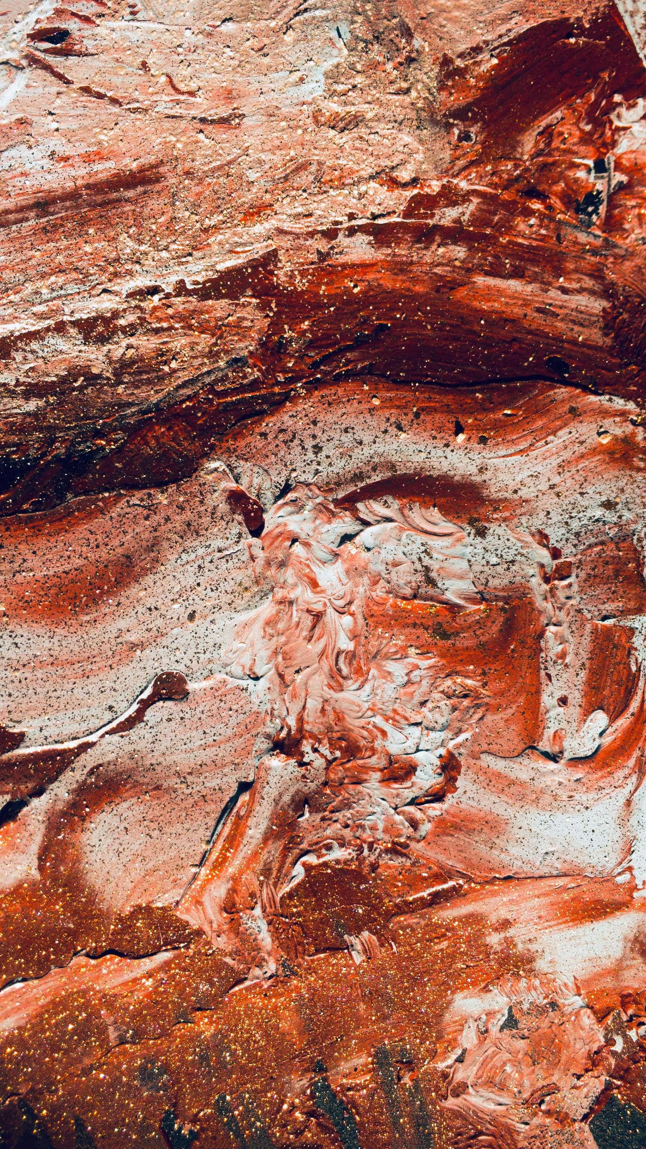 Red marble, Geology Wallpaper, 2160x3840 4K Phone