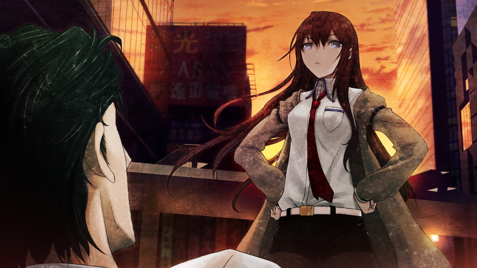 Steins; Gate, Kiri kiri basara, Anime, 1920x1080 Full HD Desktop