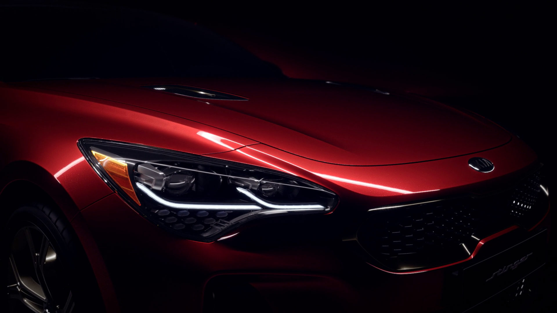 Kia Stinger, Full CG highlight film, Mackevision, 1920x1080 Full HD Desktop