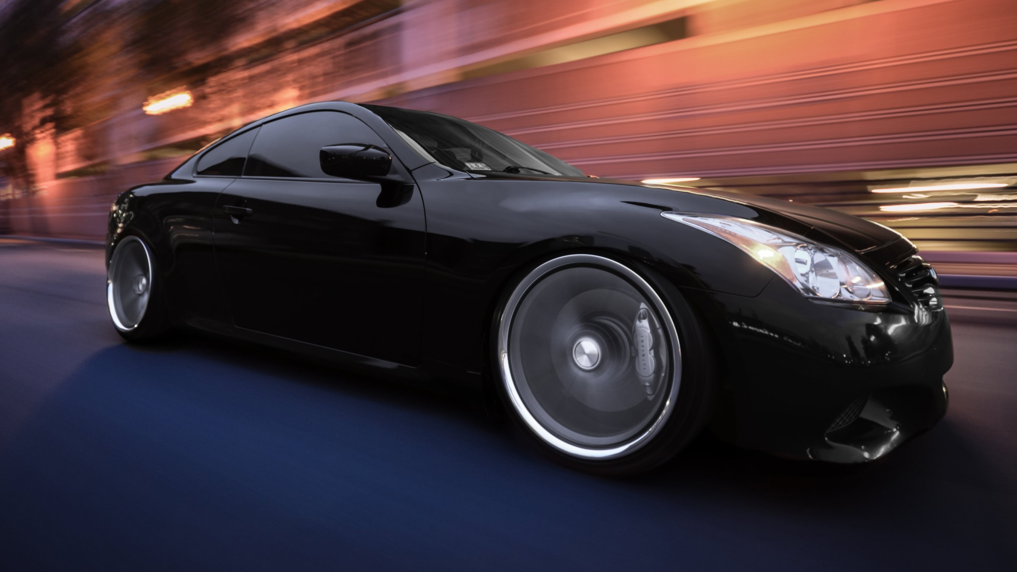 Acceleration, Infiniti G37 Wallpaper, 3840x2160 4K Desktop