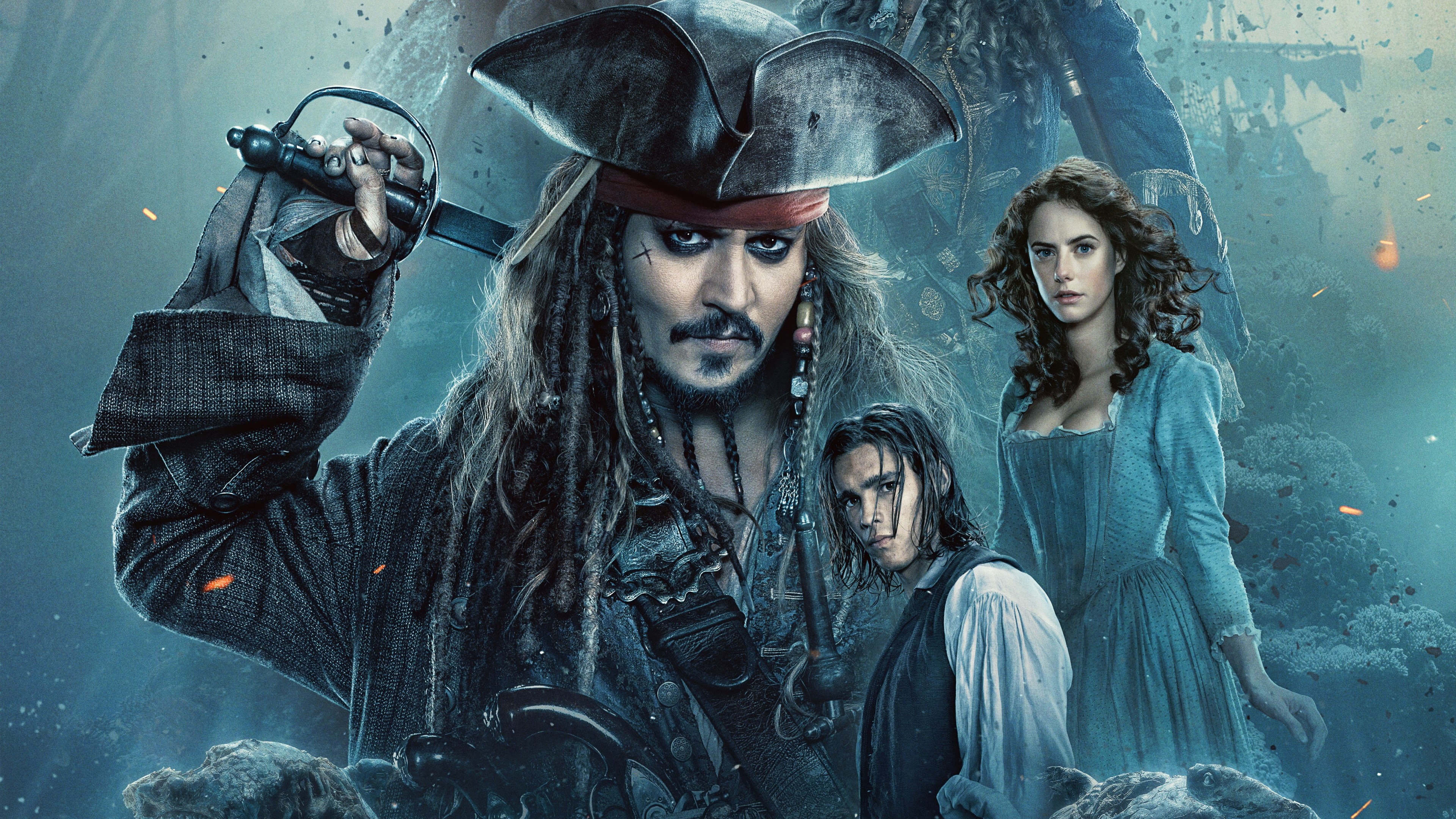 Pirates of the Caribbean, Johnny Depp Wallpaper, 3840x2160 4K Desktop