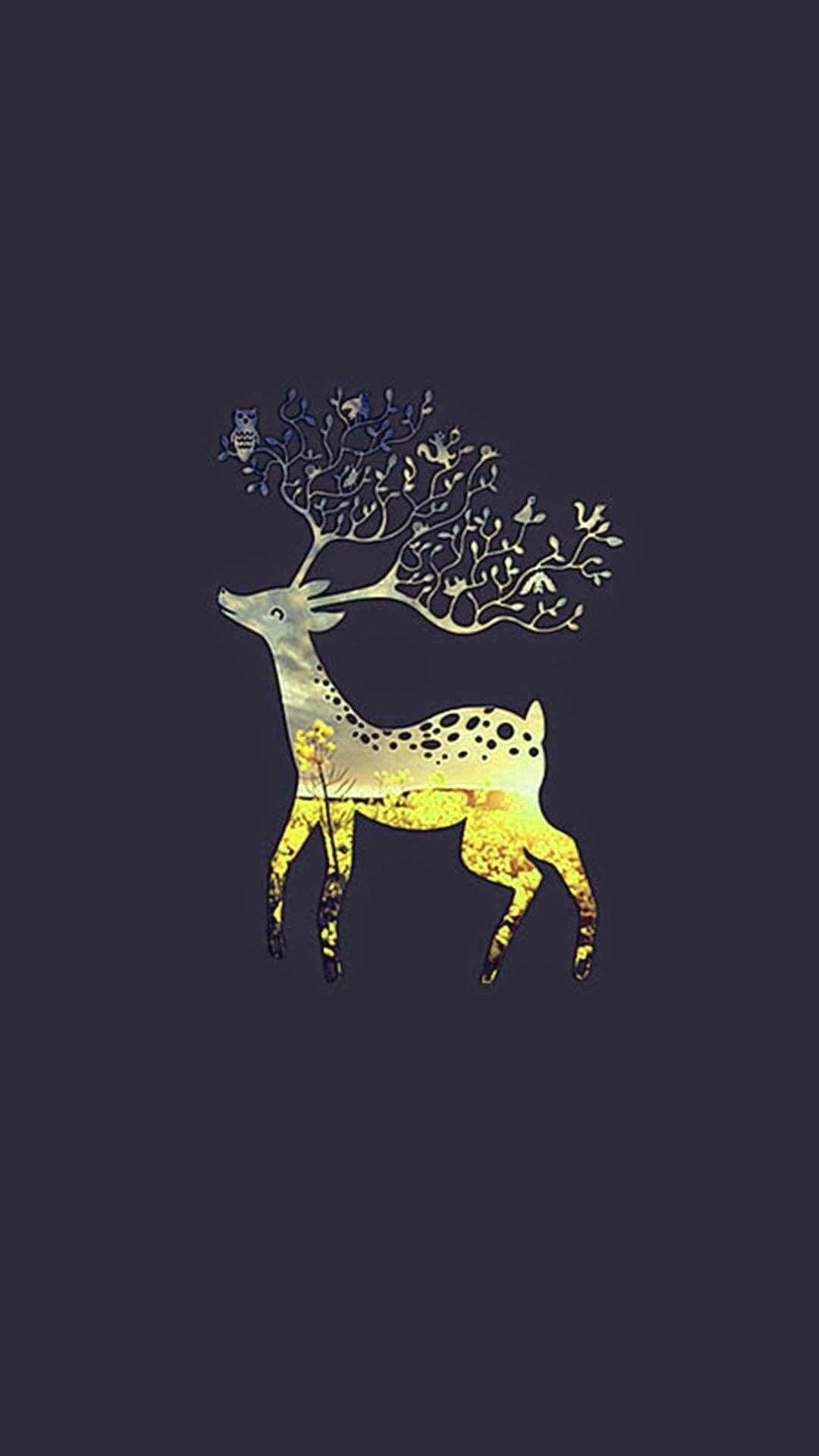 Graceful deer, Natural wilderness, Forest dwelling, 4K wildlife, 1080x1920 Full HD Phone