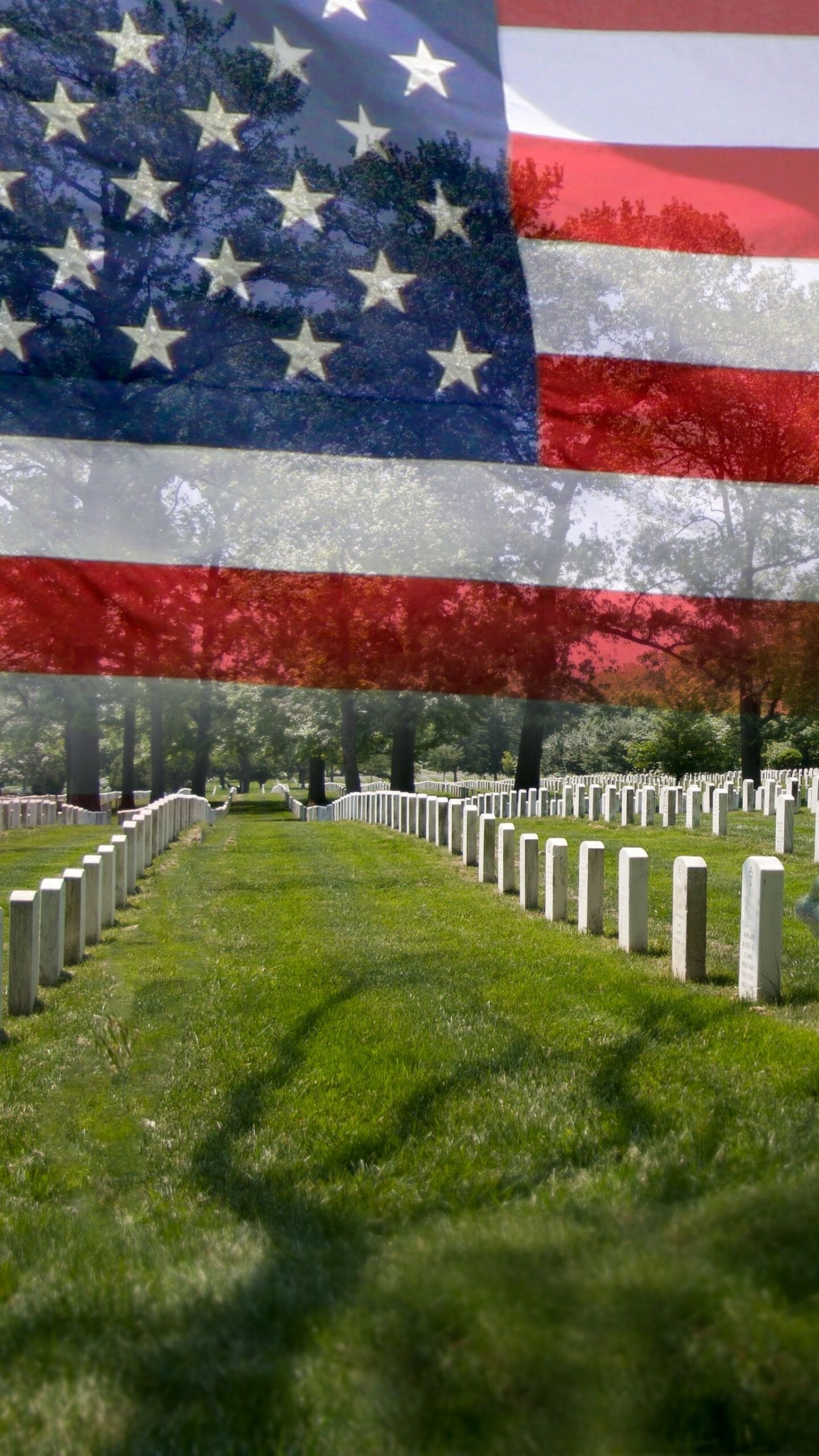 Memorial Day USA event, Memory of fallen soldiers, Flag holidays, National tribute, 1440x2560 HD Phone