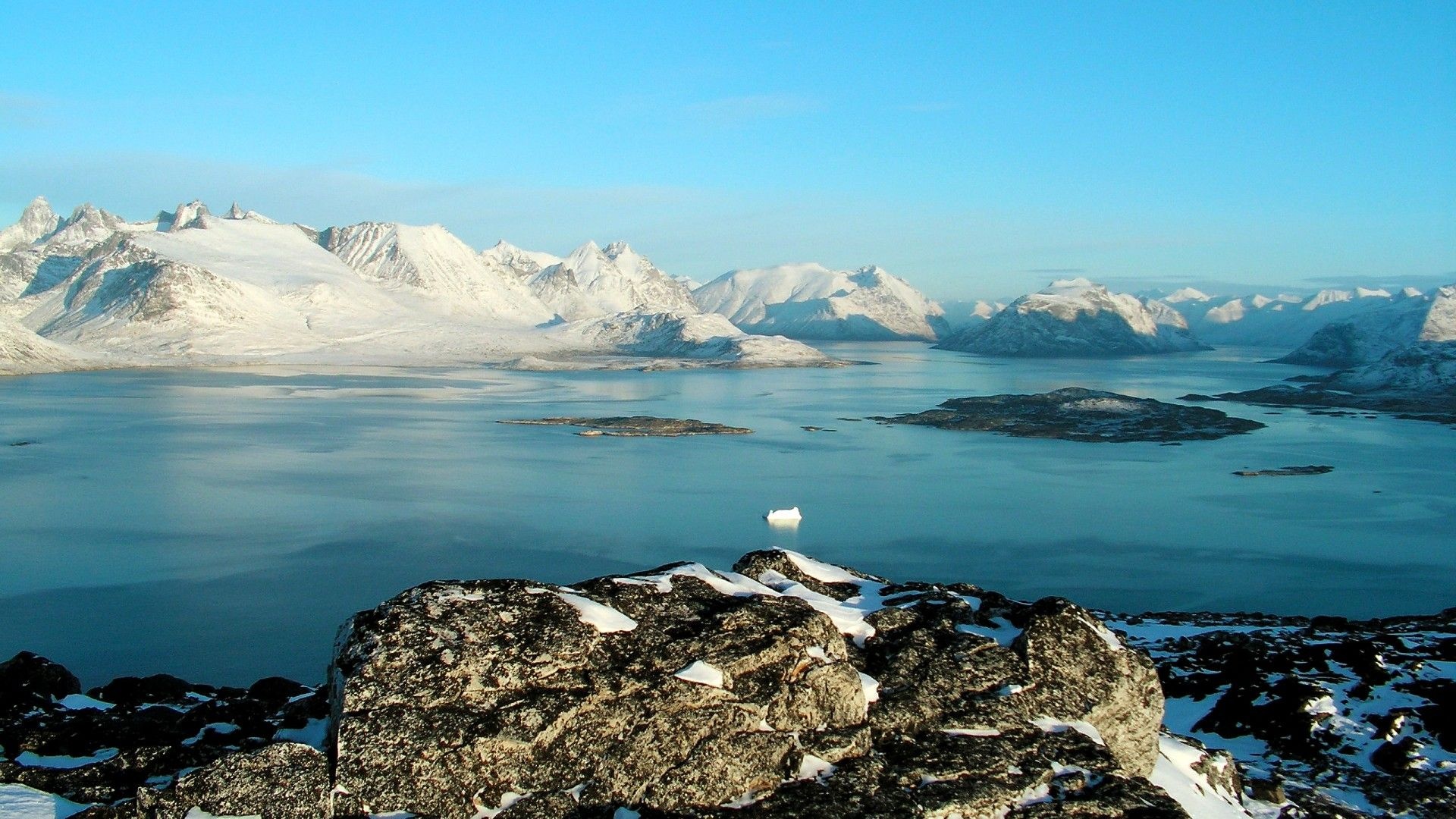 Greenland mountain, Travel destination, Coldest place, Earth's marvel, 1920x1080 Full HD Desktop