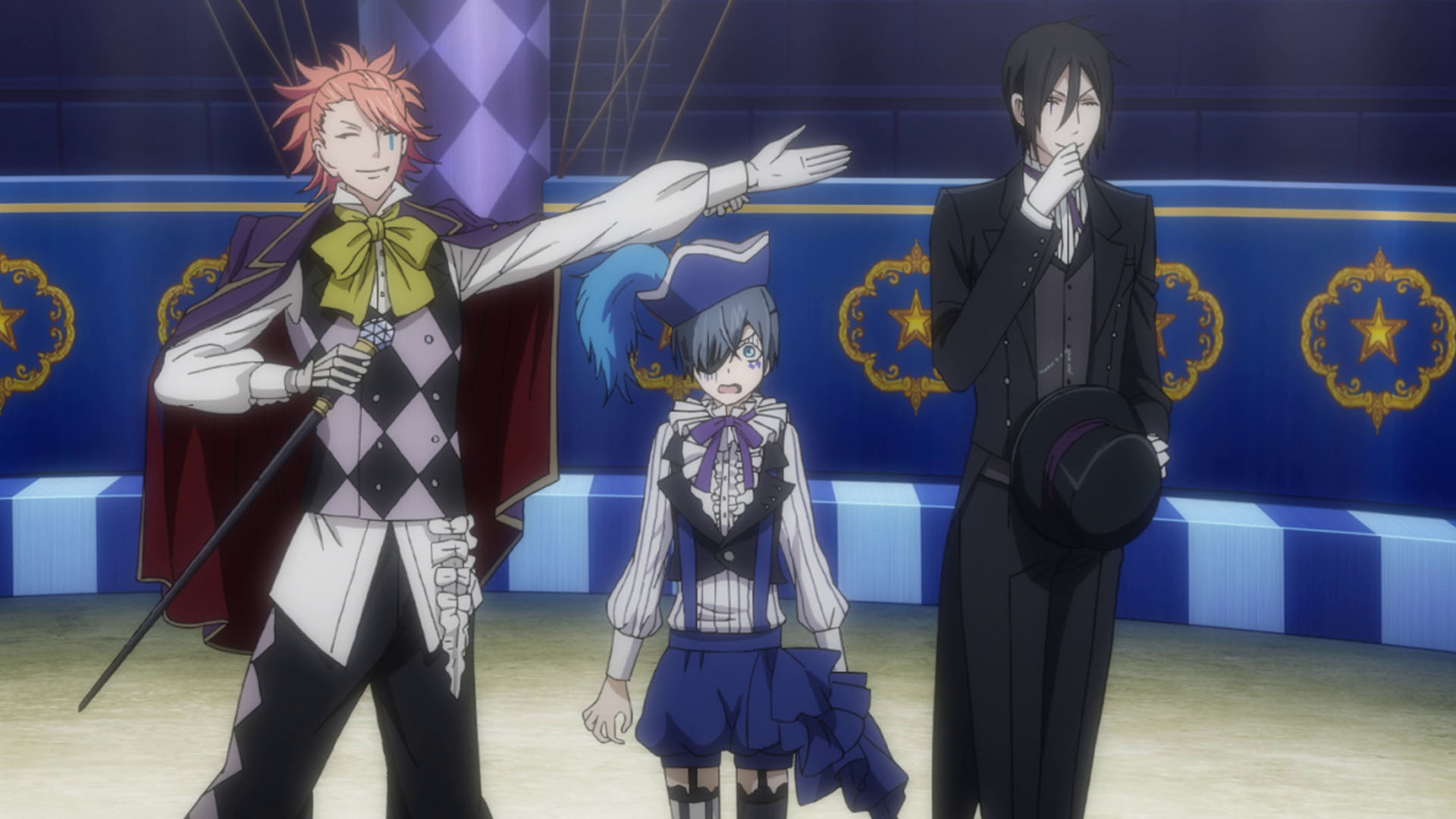 Black Butler, Circus arc, Dark and mysterious, Intriguing storyline, 1920x1080 Full HD Desktop