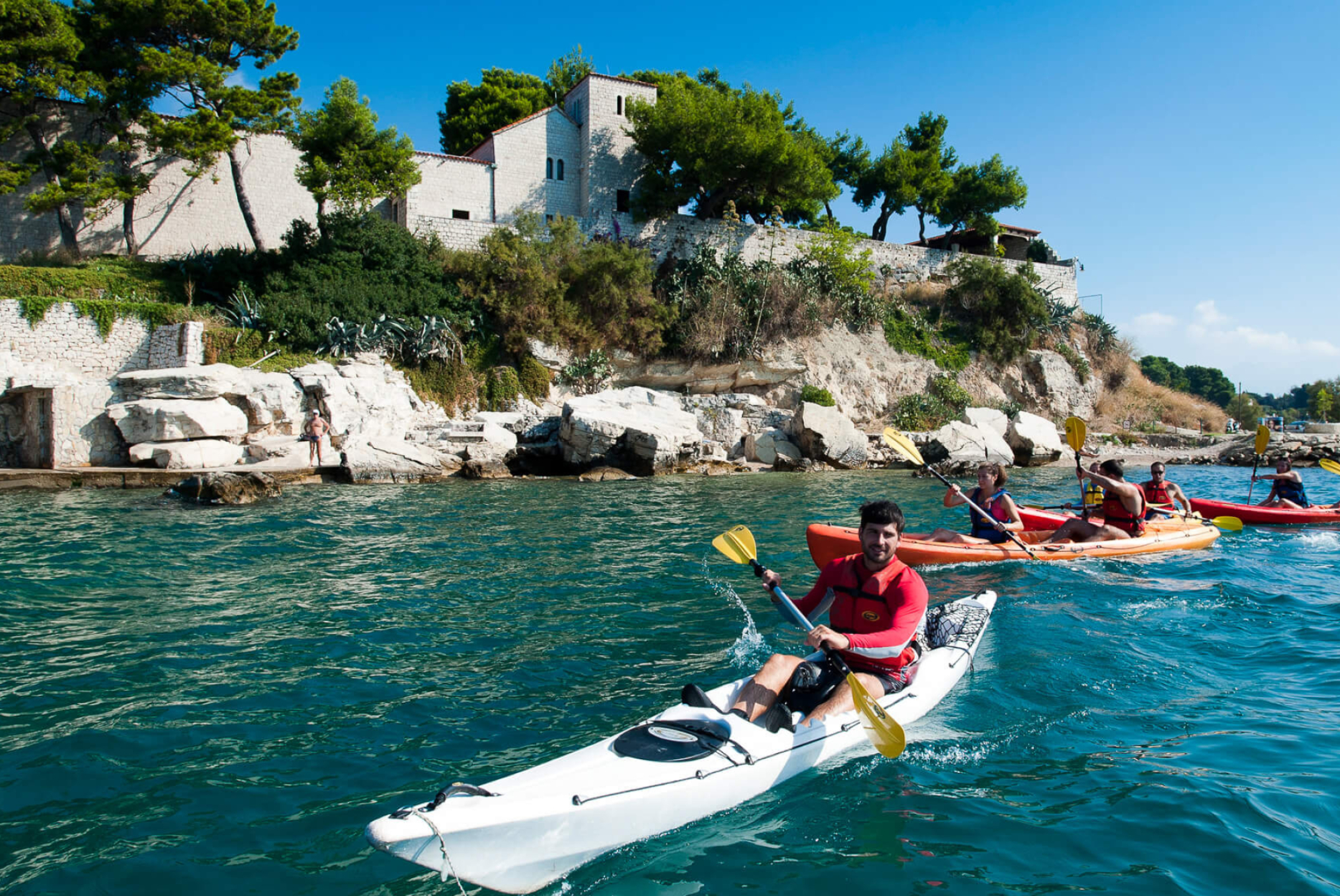 Split, Kayaking Wallpaper, 2160x1440 HD Desktop