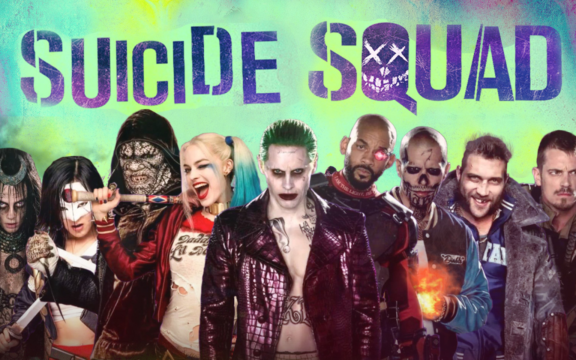 Deadshot, Suicide Squad, Joker, Wallpaper, 1920x1200 HD Desktop