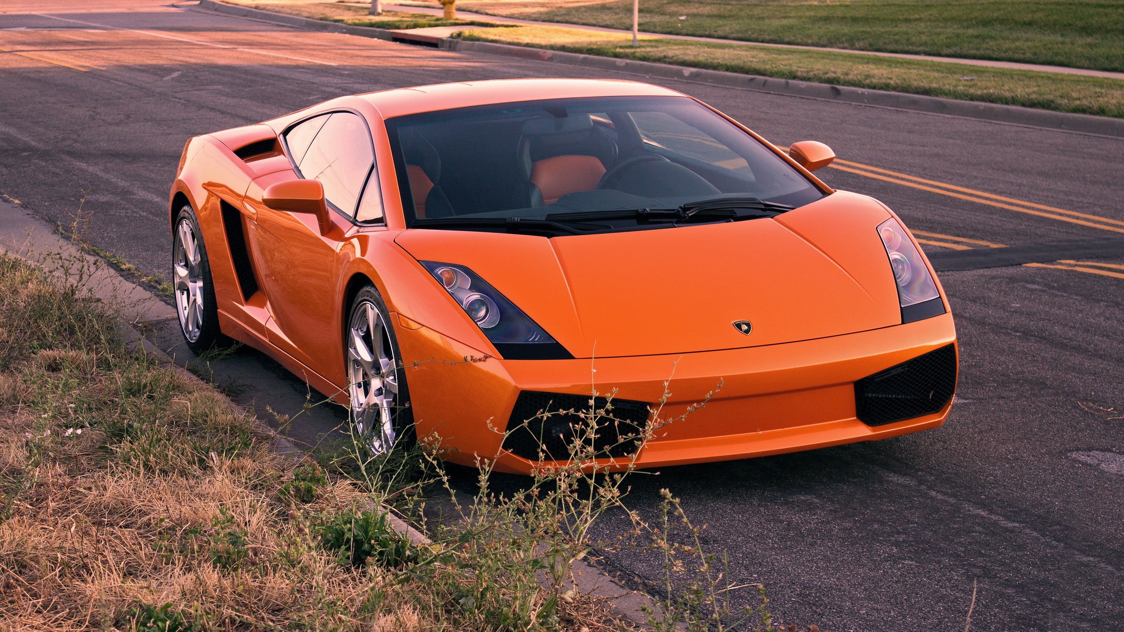 LP 550-2, Lamborghini Gallardo Wallpaper, 3840x2160 4K Desktop