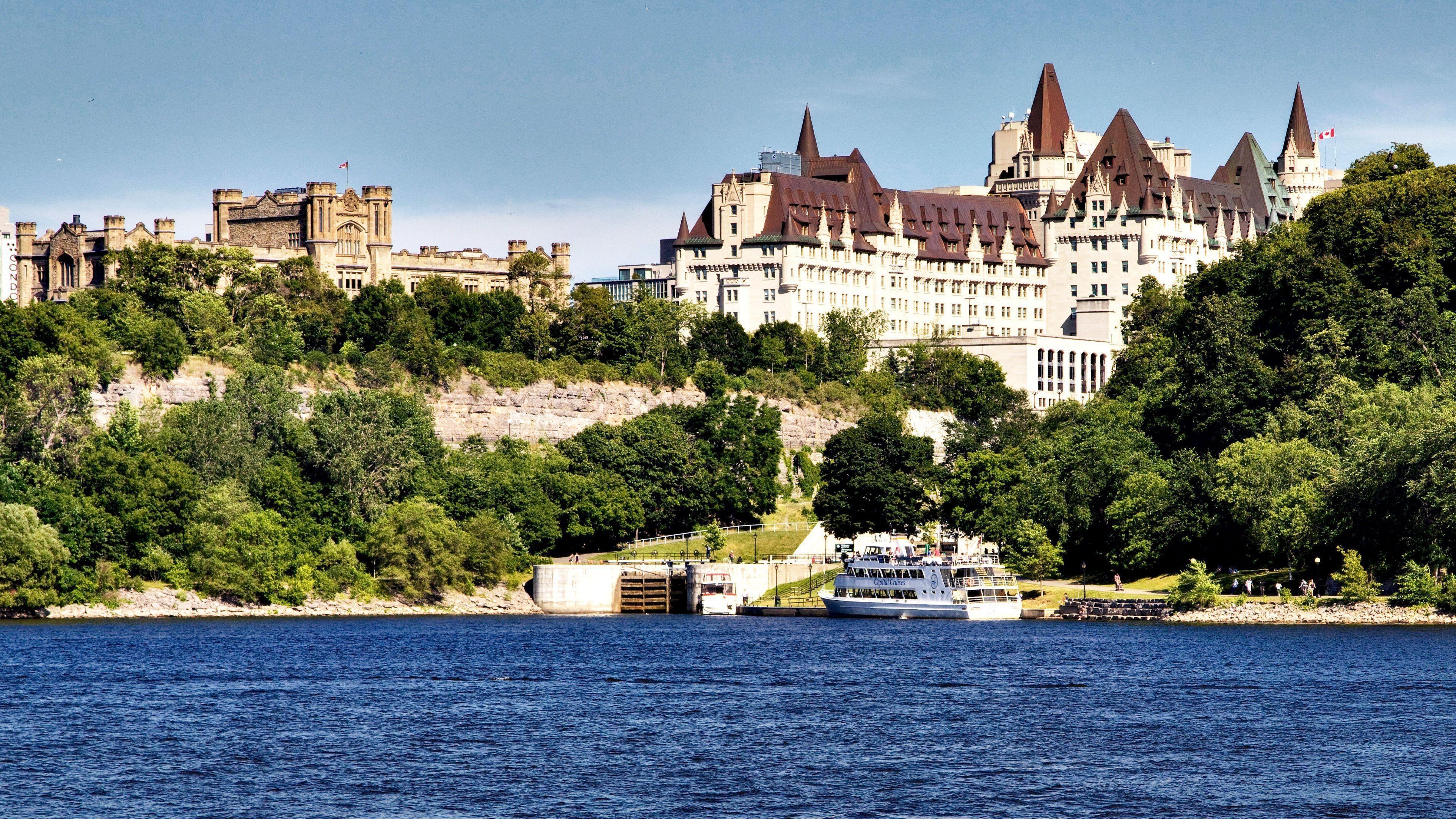 Chateau Laurier, Ottawa Wallpaper, 3840x2160 4K Desktop