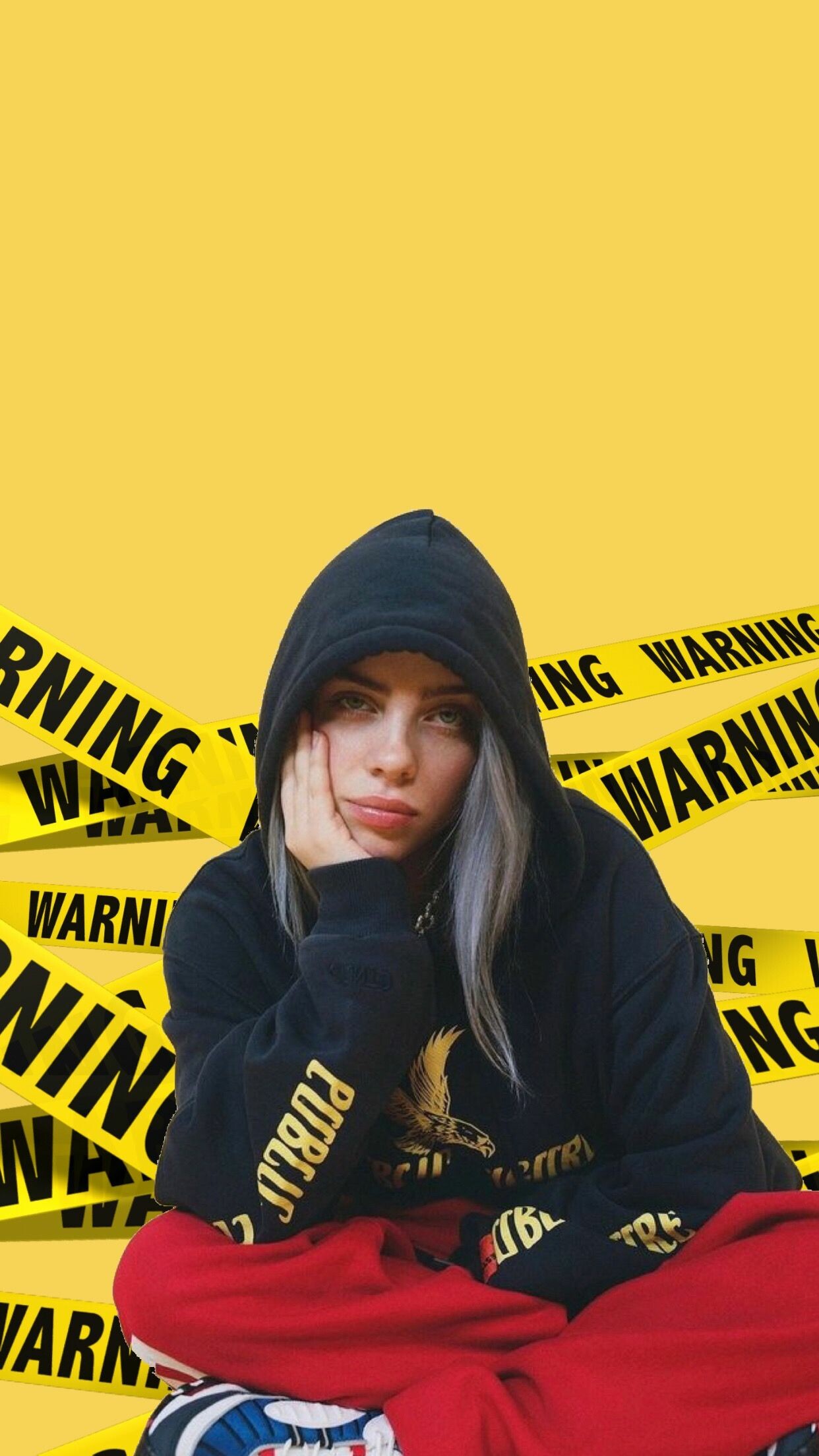 Billie Eilish, Lock screen wallpaper, Singer icon, Billie, 1250x2210 HD Phone