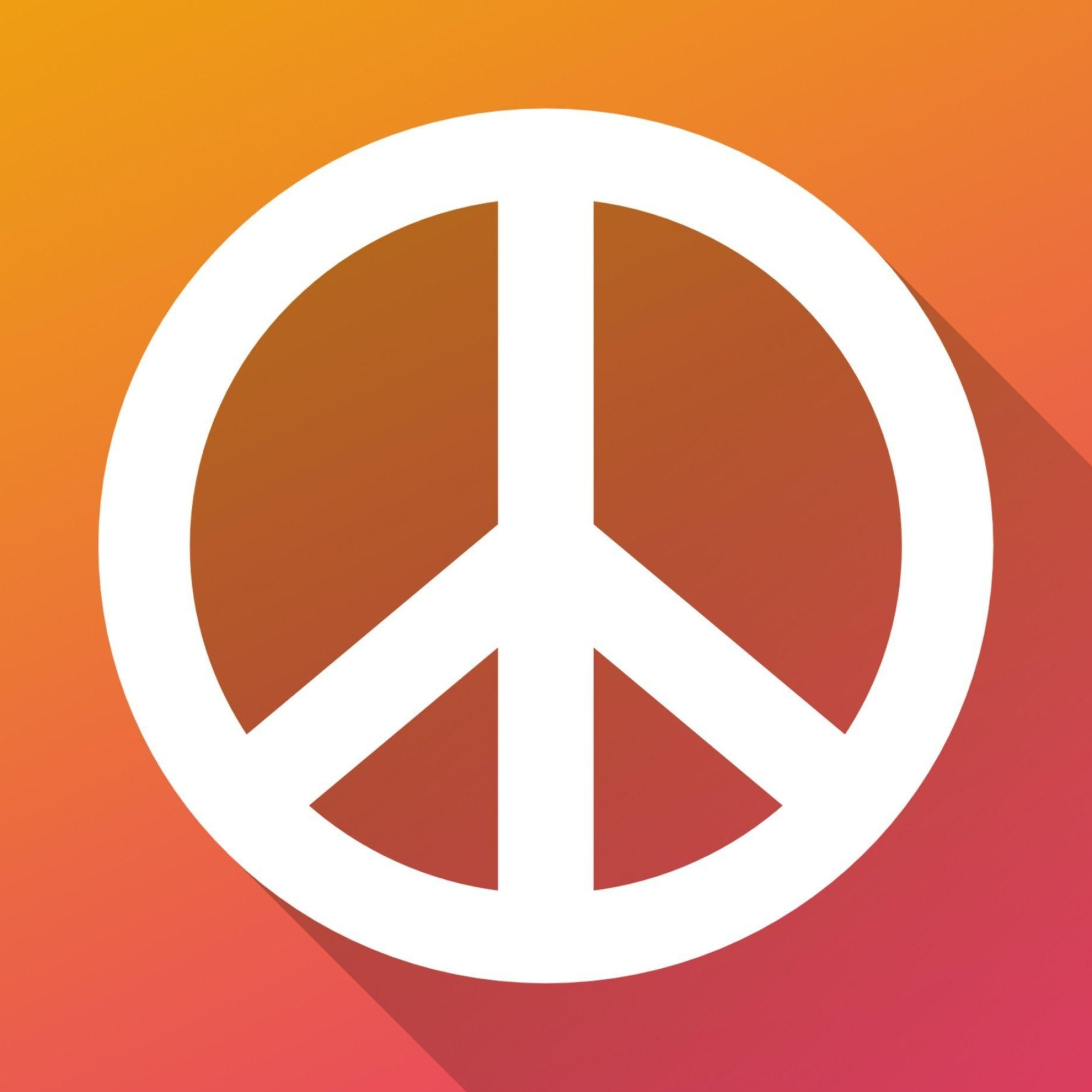 Peace sign, Symbol wallpapers, Artistic, Serene, 2050x2050 HD Phone