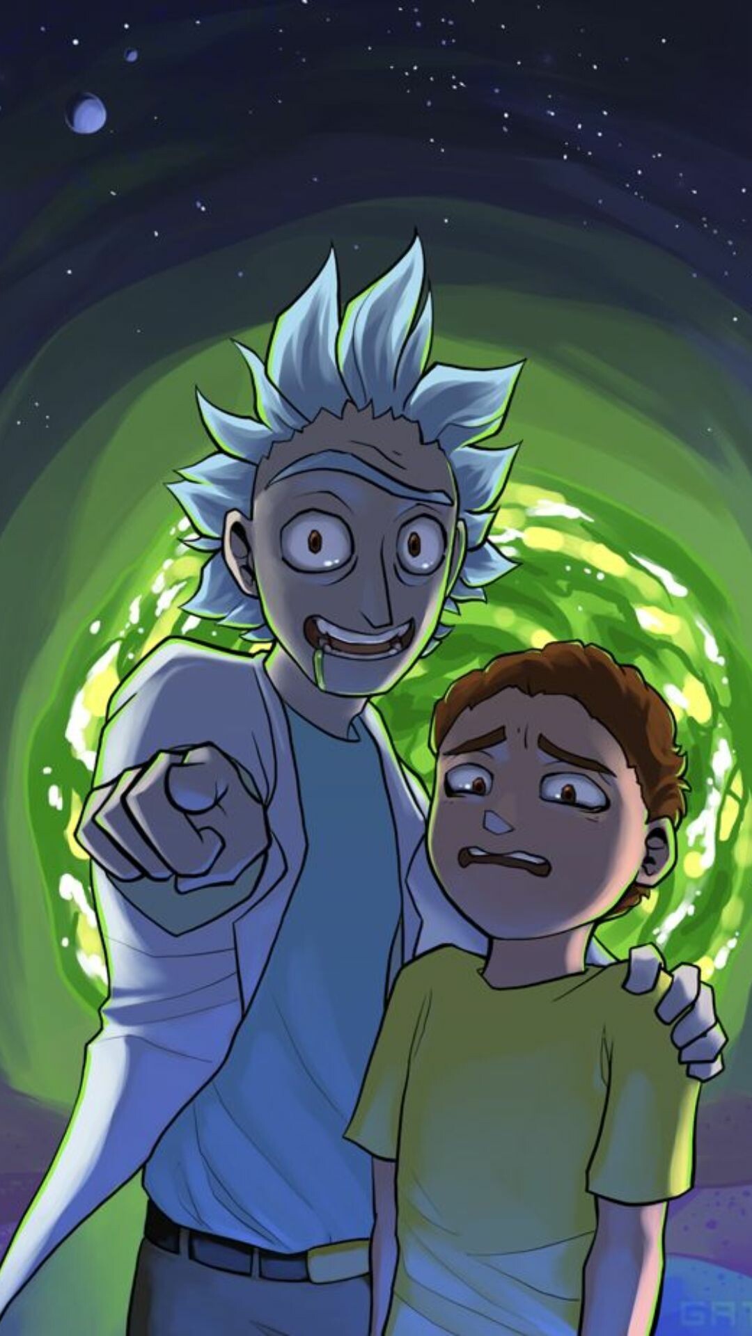 Rick and Morty, Top quality wallpapers, Free download, Memorable moments, 1080x1920 Full HD Phone