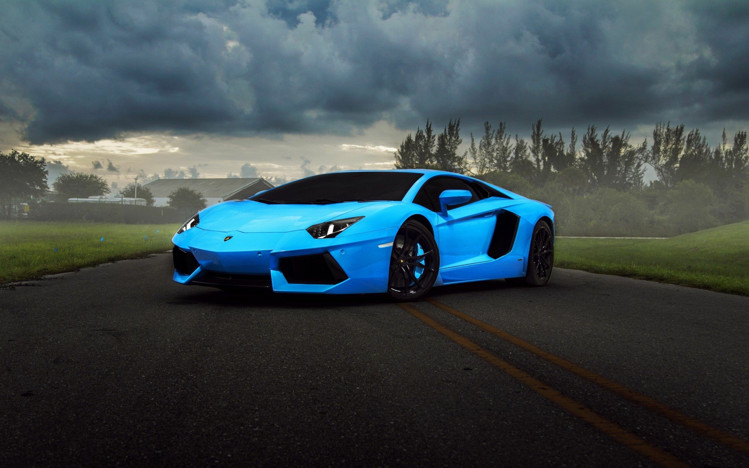 Lamborghini Auto, Ice blue beauty, Bold and captivating, Frozen elegance, 2560x1600 HD Desktop