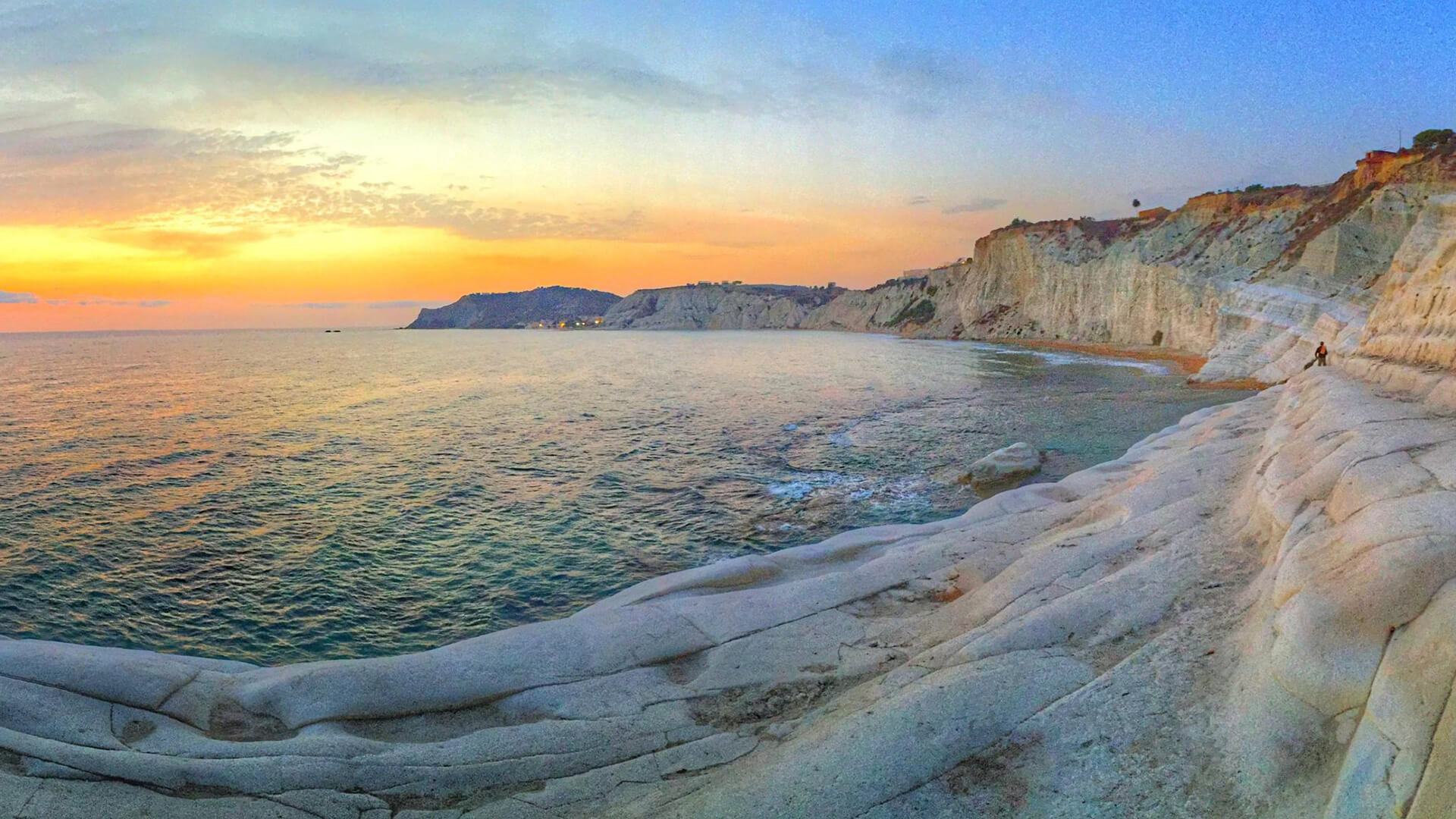 Scala dei Turchi, Realmonte, Italy, friseursalon wallpaper, 1920x1080 Full HD Desktop