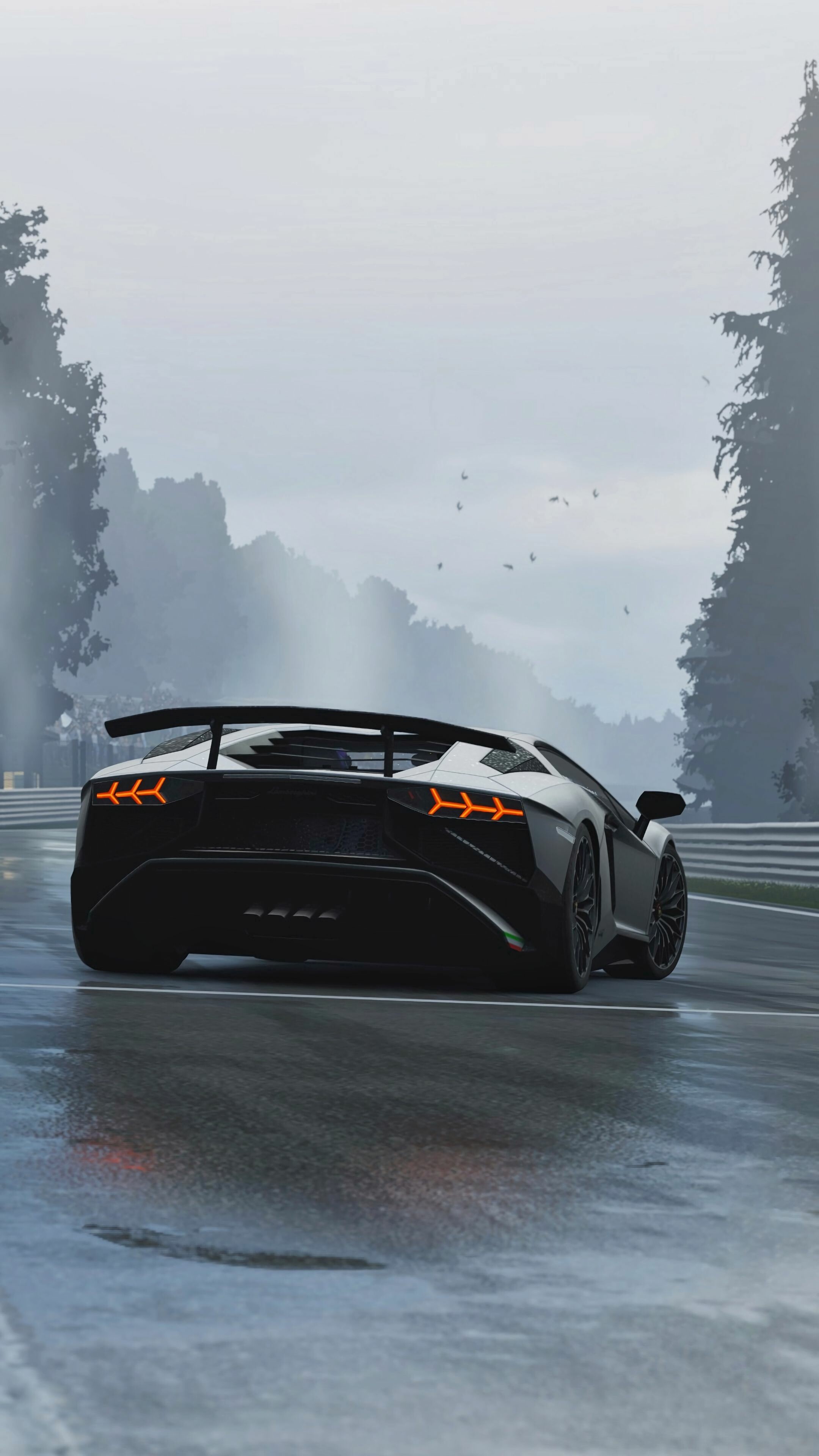 Lamborghini excellence, Stunning visuals, Impressive power, Automotive art, 2160x3840 4K Phone