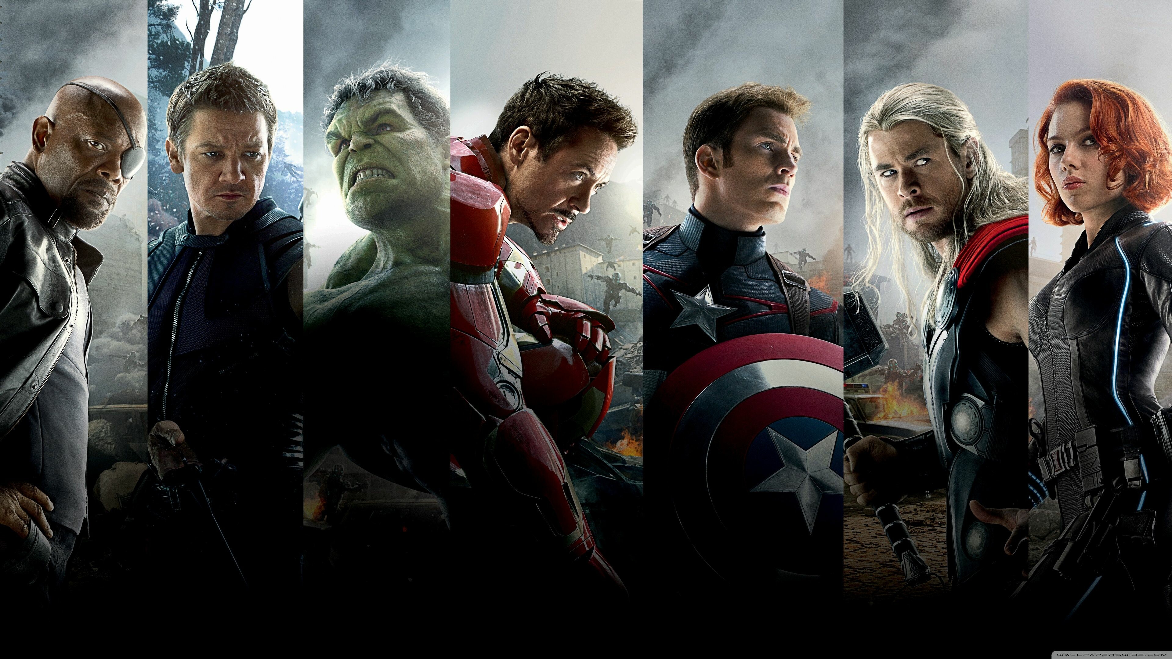 Age of Ultron, Avengers Wallpaper, 3840x2160 4K Desktop