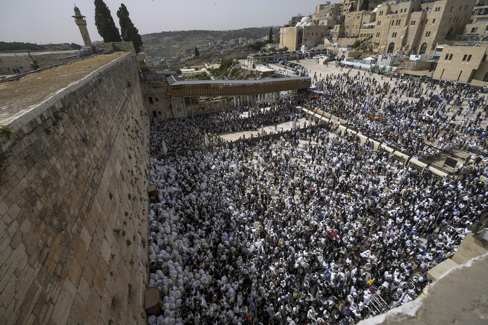 Aerial view, The Western Wall (Jerusalem) Wallpaper, 2050x1370 HD Desktop