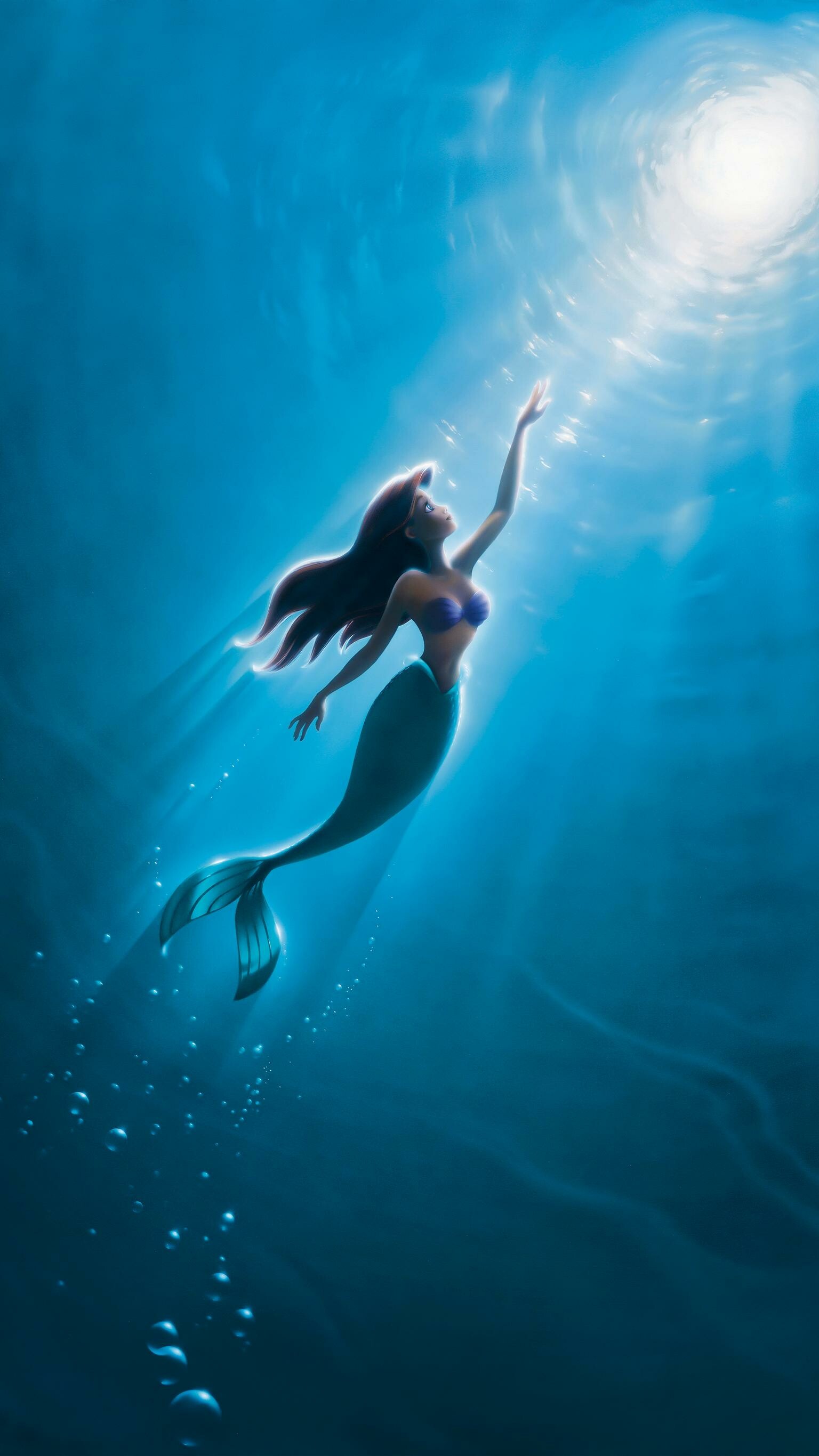 The Little Mermaid, Disney classic, Undersea adventure, Magical world, 1540x2740 HD Phone