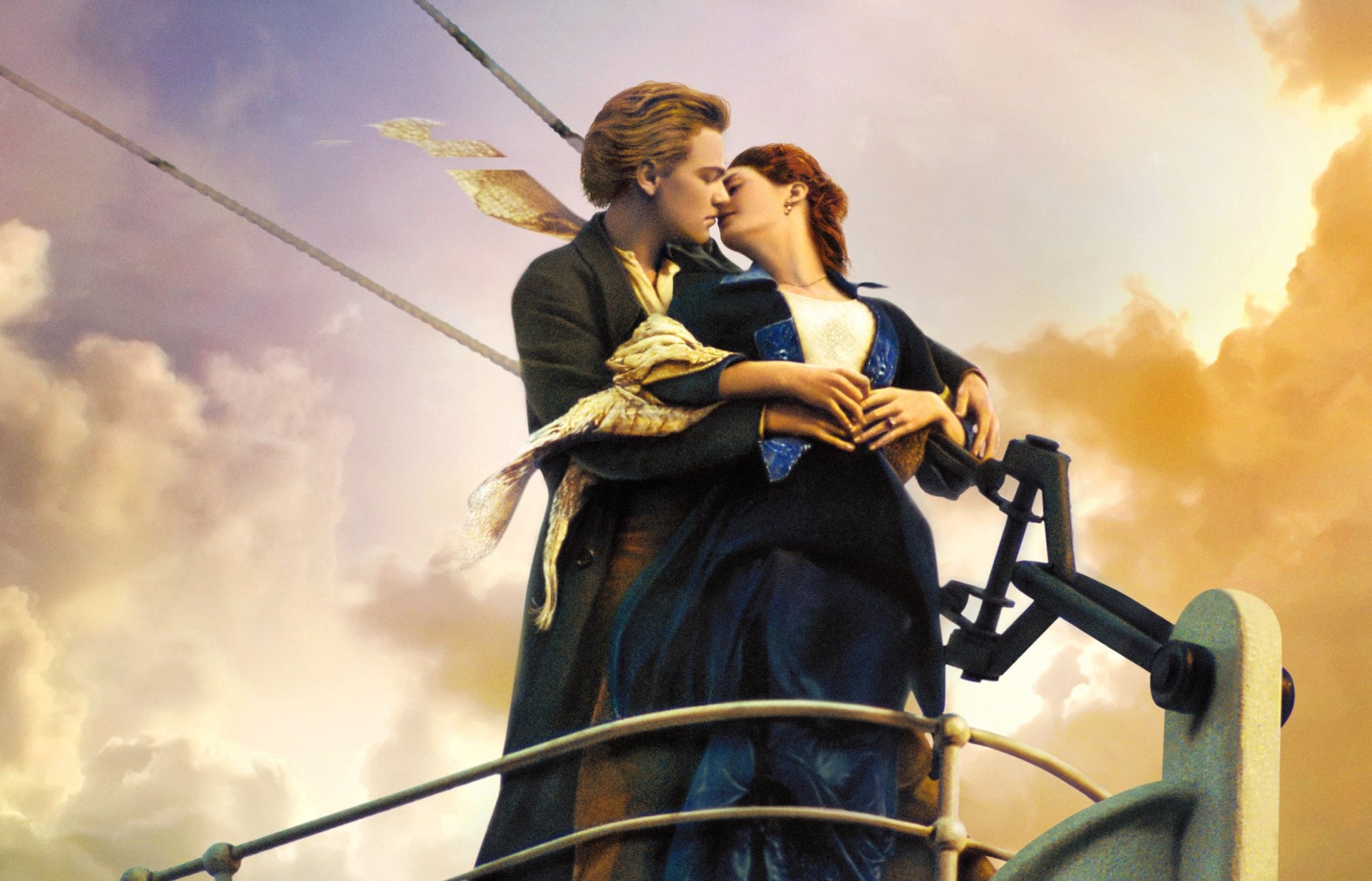 Leonardo DiCaprio and Kate Winslet, Titanic Wallpaper, 1920x1240 HD Desktop