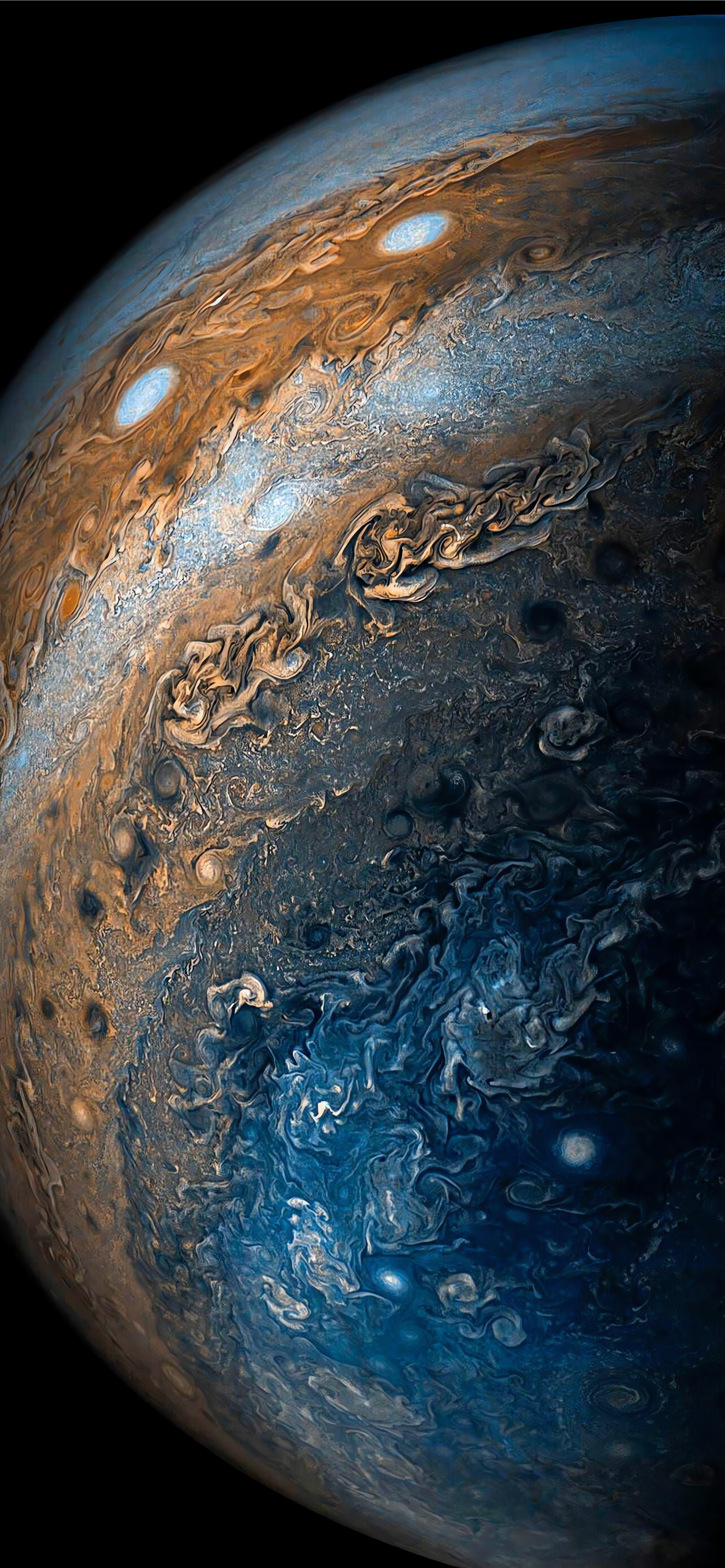 Jupiter, Outer Space Wallpaper, 2570x5560 4K Phone