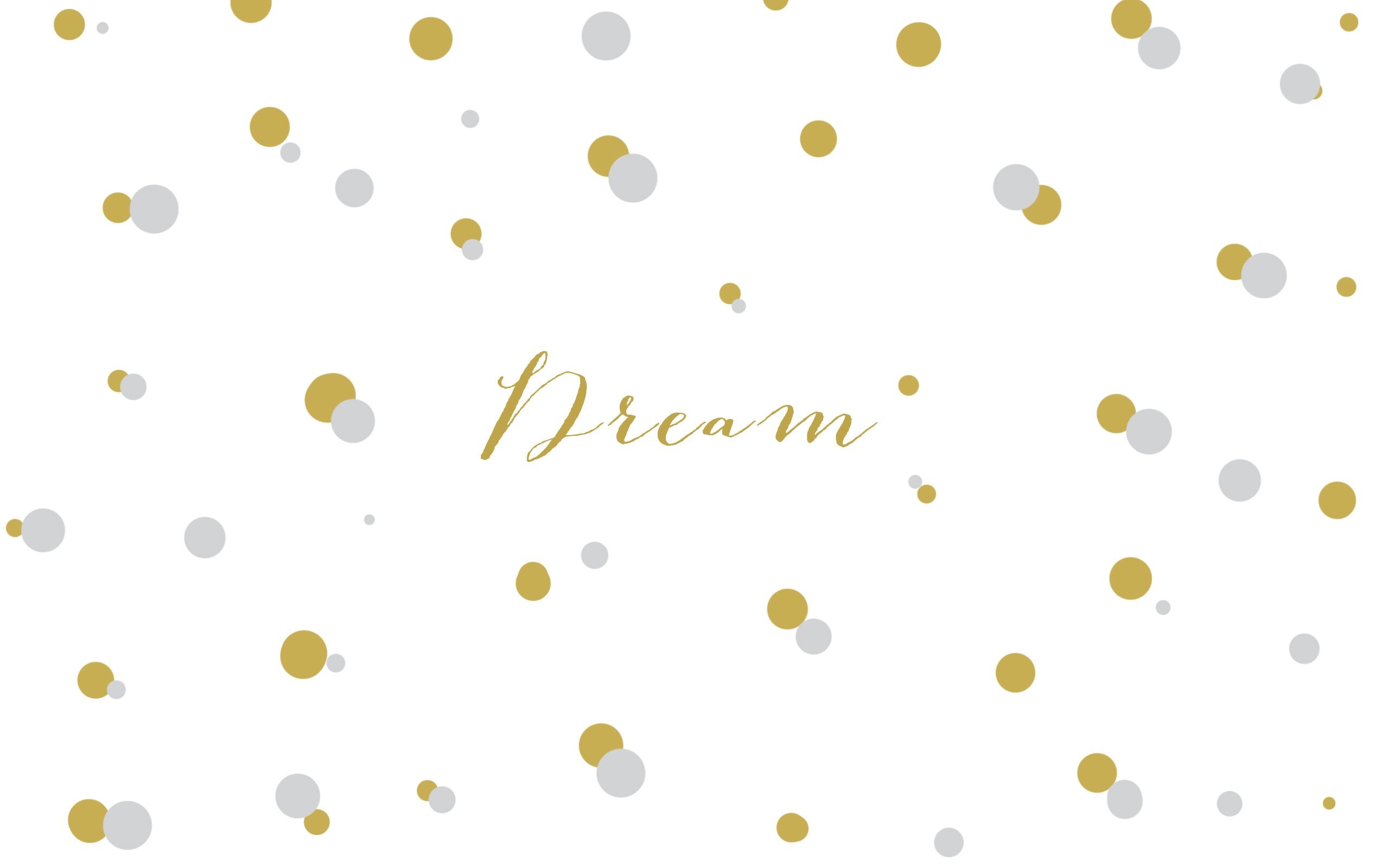 Gold Polka Dot, Blog polka dots wallpaper, Golden polka dot design, Trendy pattern, 2560x1610 HD Desktop