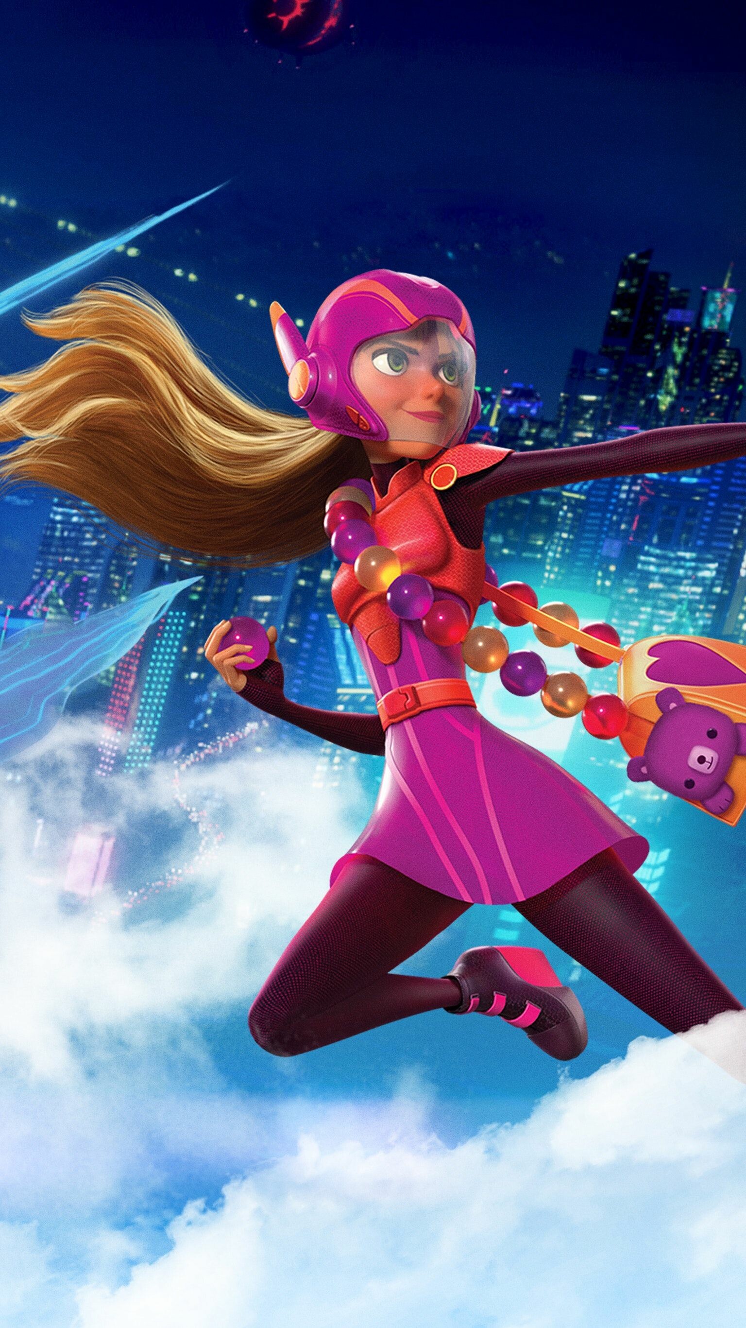 Honey Lemon, Big Hero 6 Wallpaper, 1540x2740 HD Phone