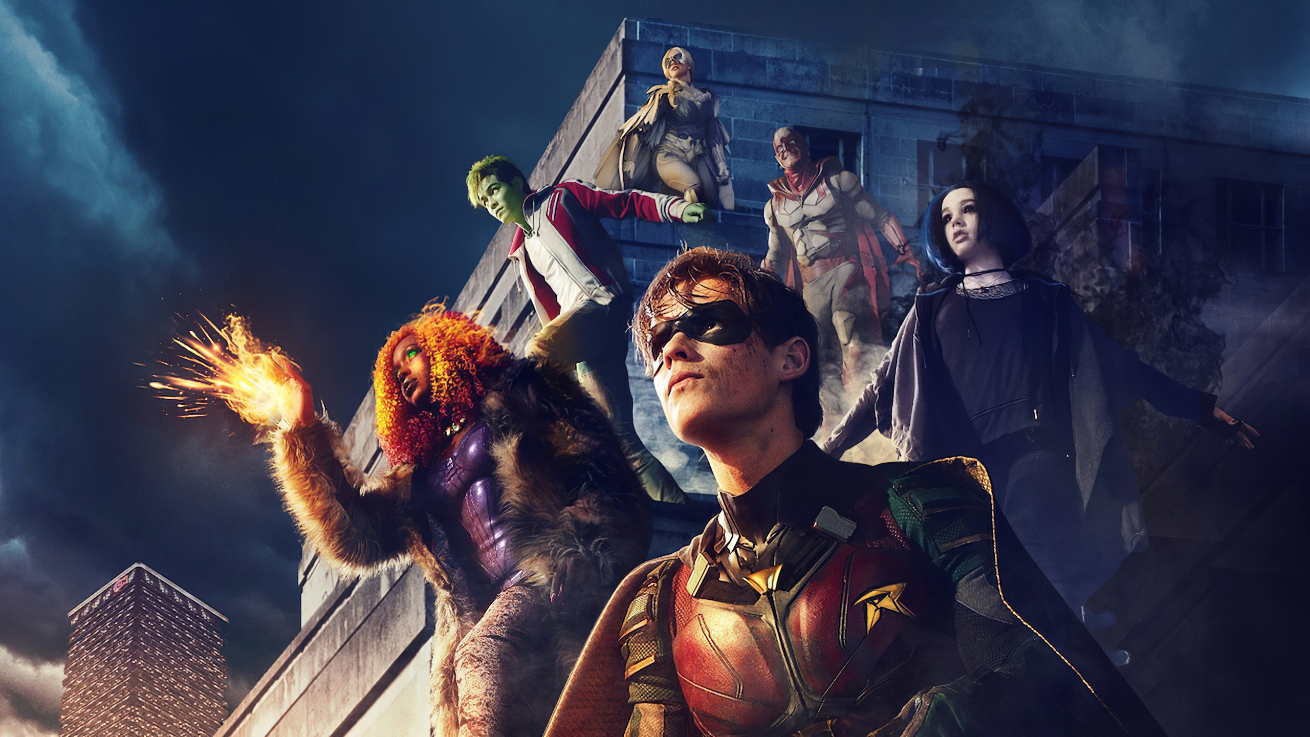 Titans TV series, Compelling storyline, Complex characters, Stellar cast, 2560x1440 HD Desktop