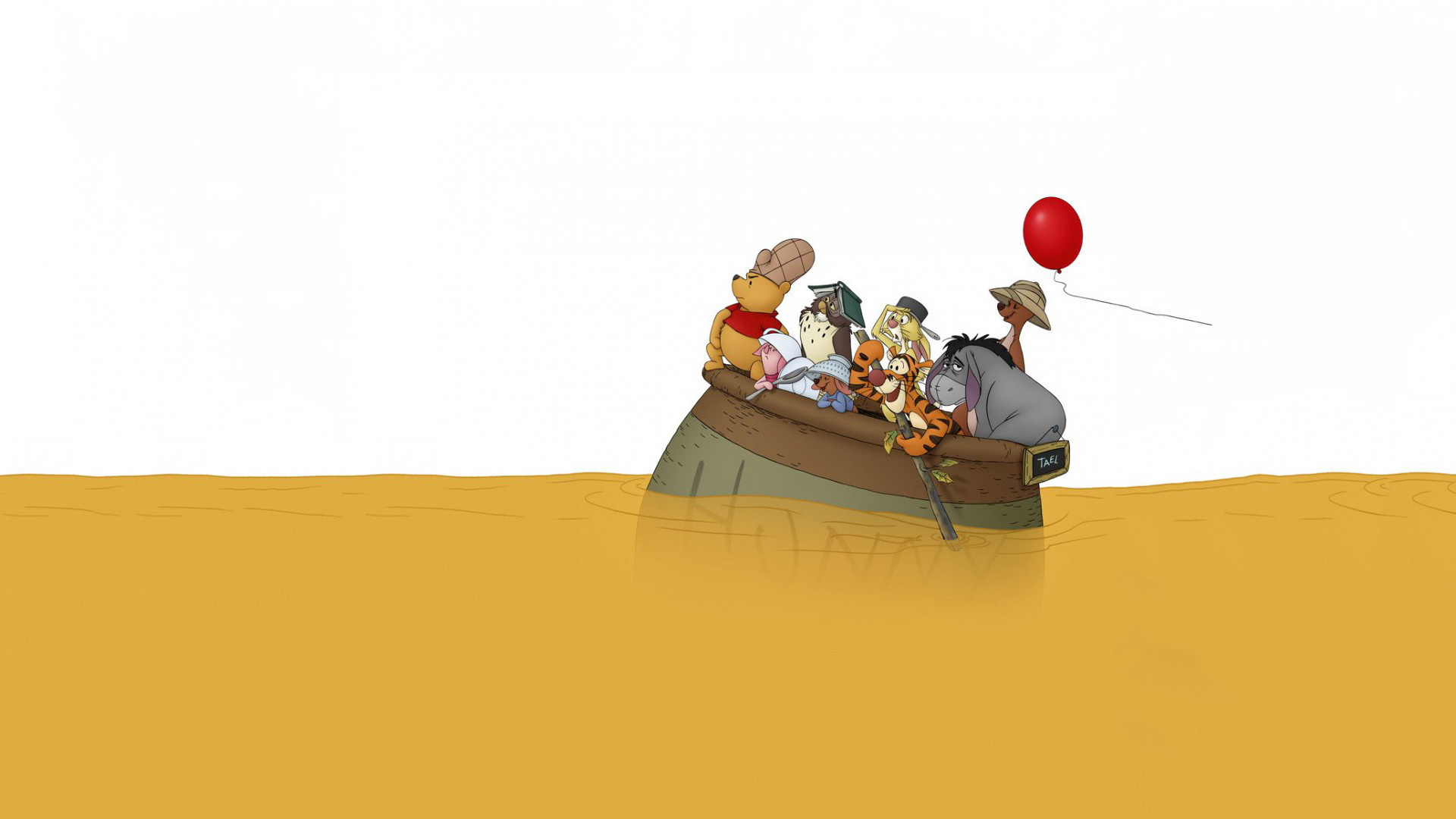 Winnie the Pooh, wallpaper, background image, 1920x1080 Full HD Desktop