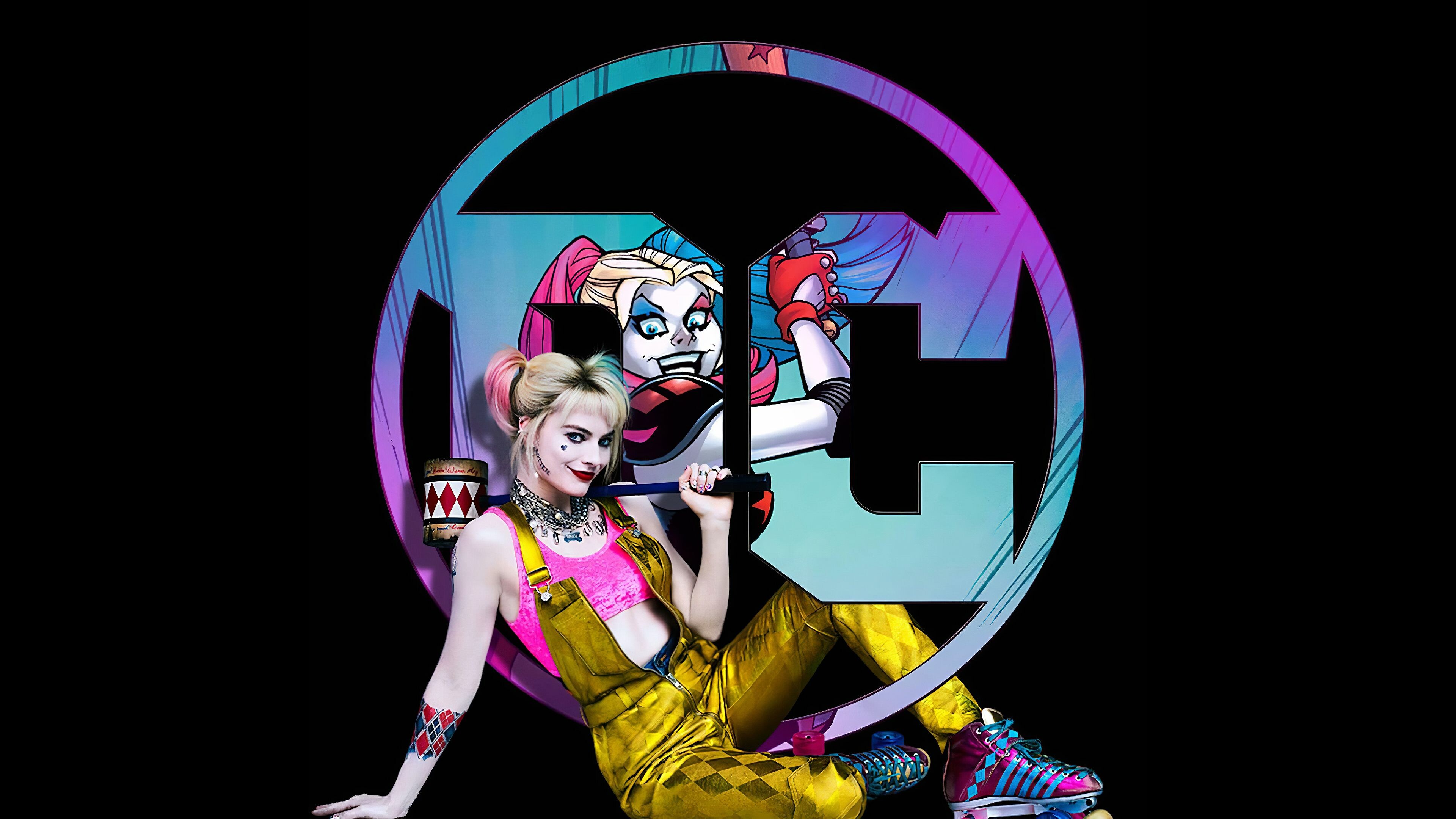 DC, Harley Quinn Wallpaper, 3840x2160 4K Desktop