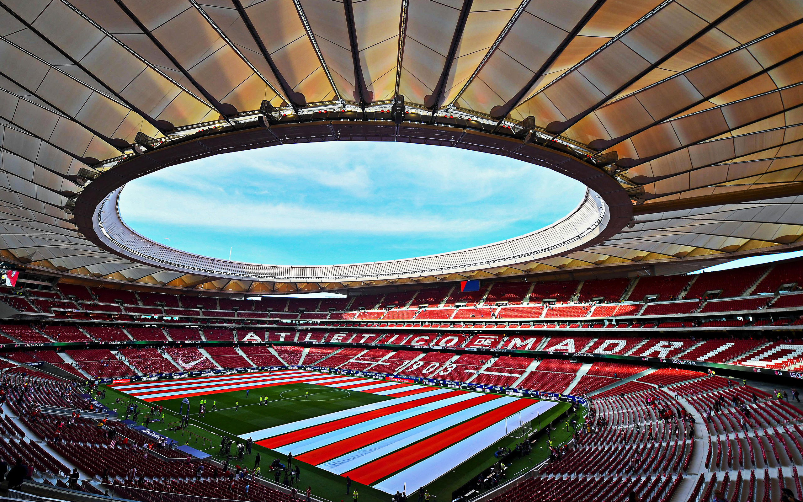 Wanda Metropolitano, Atletico Madrid Wallpaper, 2560x1600 HD Desktop