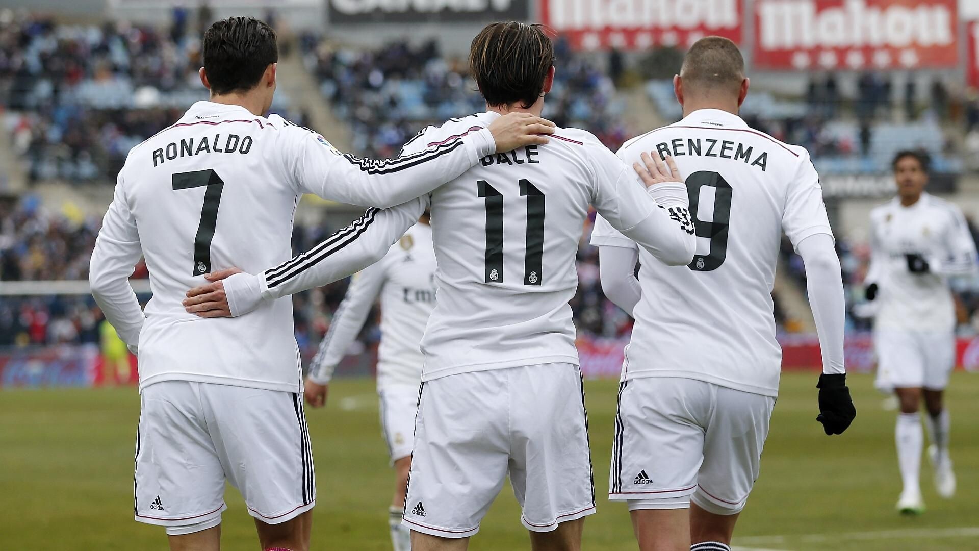 Cristiano Ronaldo and Karim Benzema, Gareth Bale Wallpaper, 1920x1080 Full HD Desktop