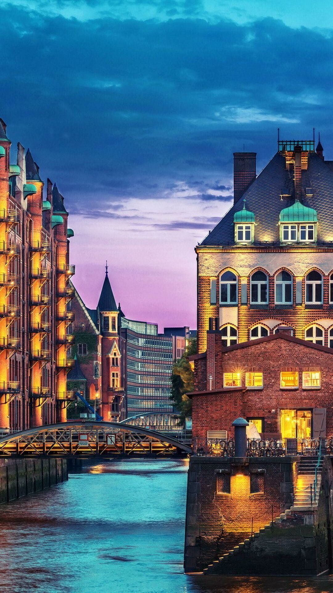 Hamburg Germany wallpapers, Top free backgrounds, Vibrant city, Maritime charm, 1080x1920 Full HD Phone