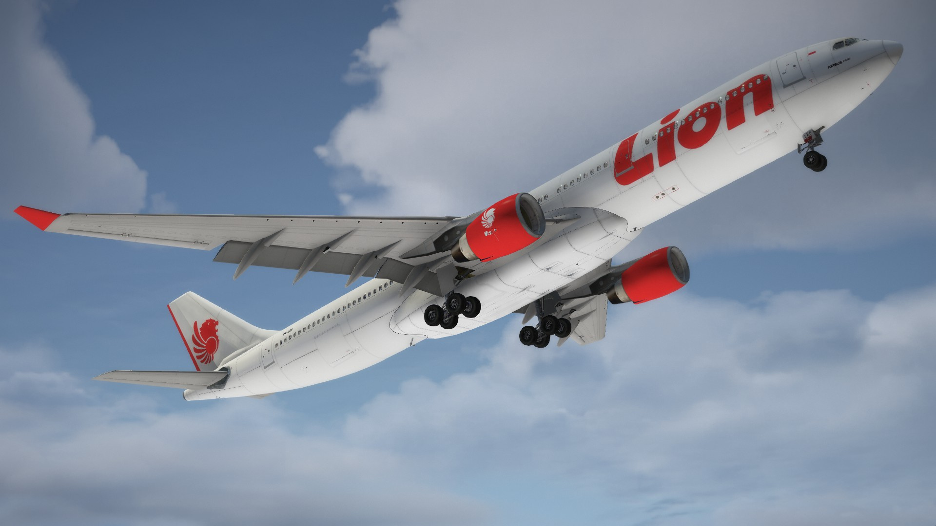 Lion Air, A330 300, Livery, PW, 1920x1080 Full HD Desktop