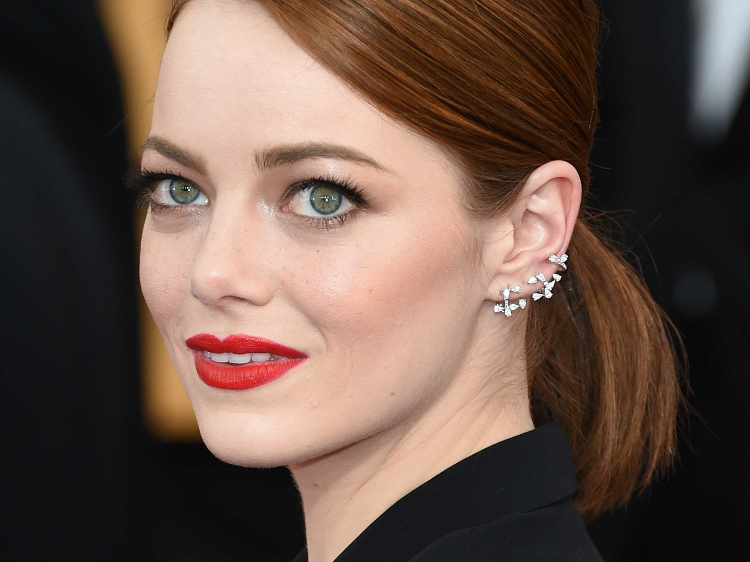 2015 SAG Awards, Emma Stone Wallpaper, 2530x1900 HD Desktop