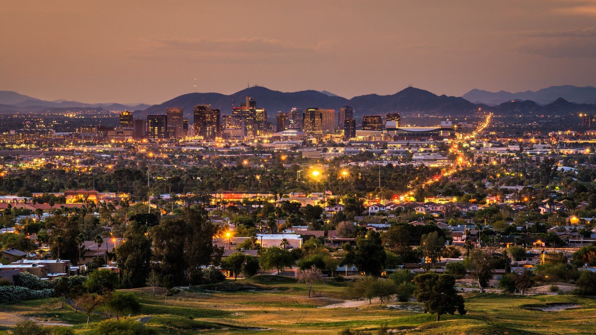 Phoenix Arizona Travels, Cityscape background, Wallpaper, Baltana, 1920x1080 Full HD Desktop