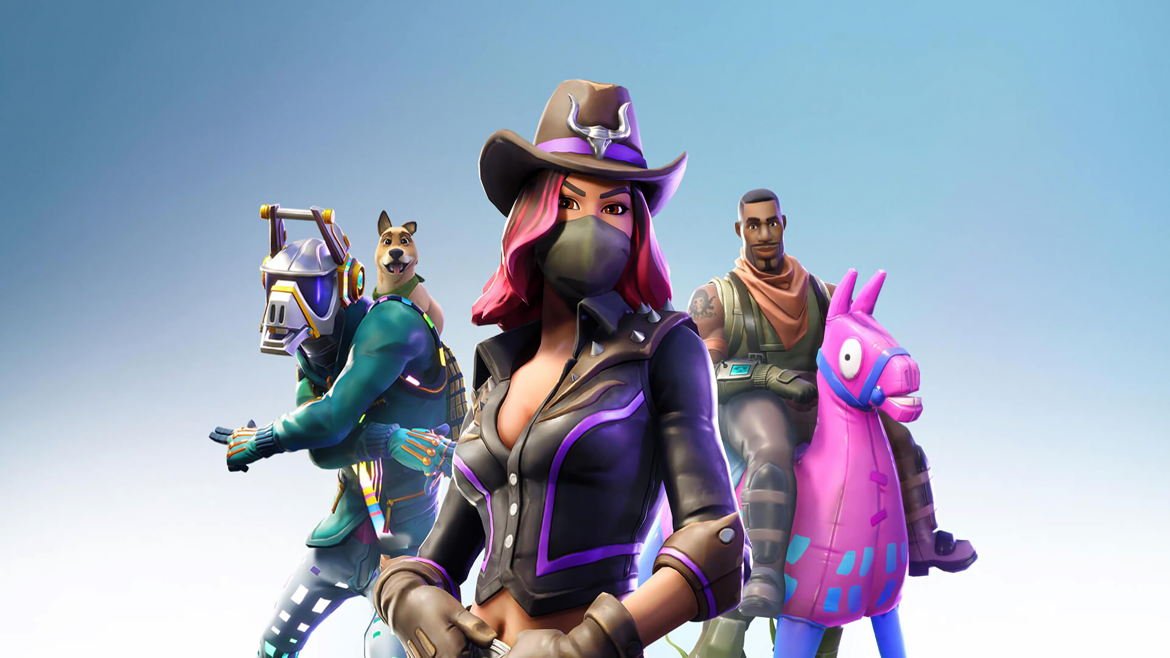 Fortnite Gaming, Battle royale season 6, 4k HD wallpapers, In-game action, 3840x2160 4K Desktop