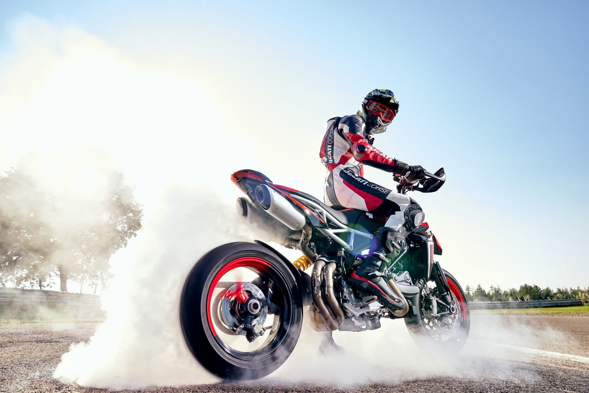 Smoke, Ducati Hypermotard 950 Wallpaper, 2050x1370 HD Desktop