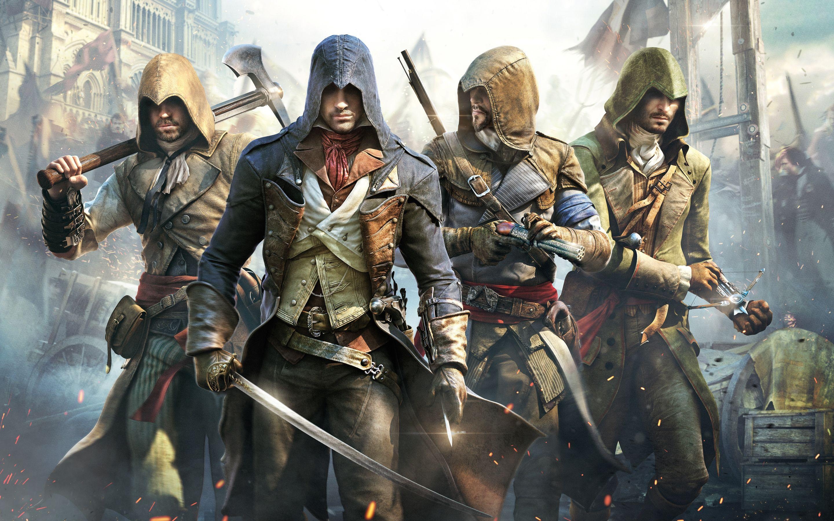 Assassin's Creed Unity, Games Wallpaper, 2880x1800 HD Desktop