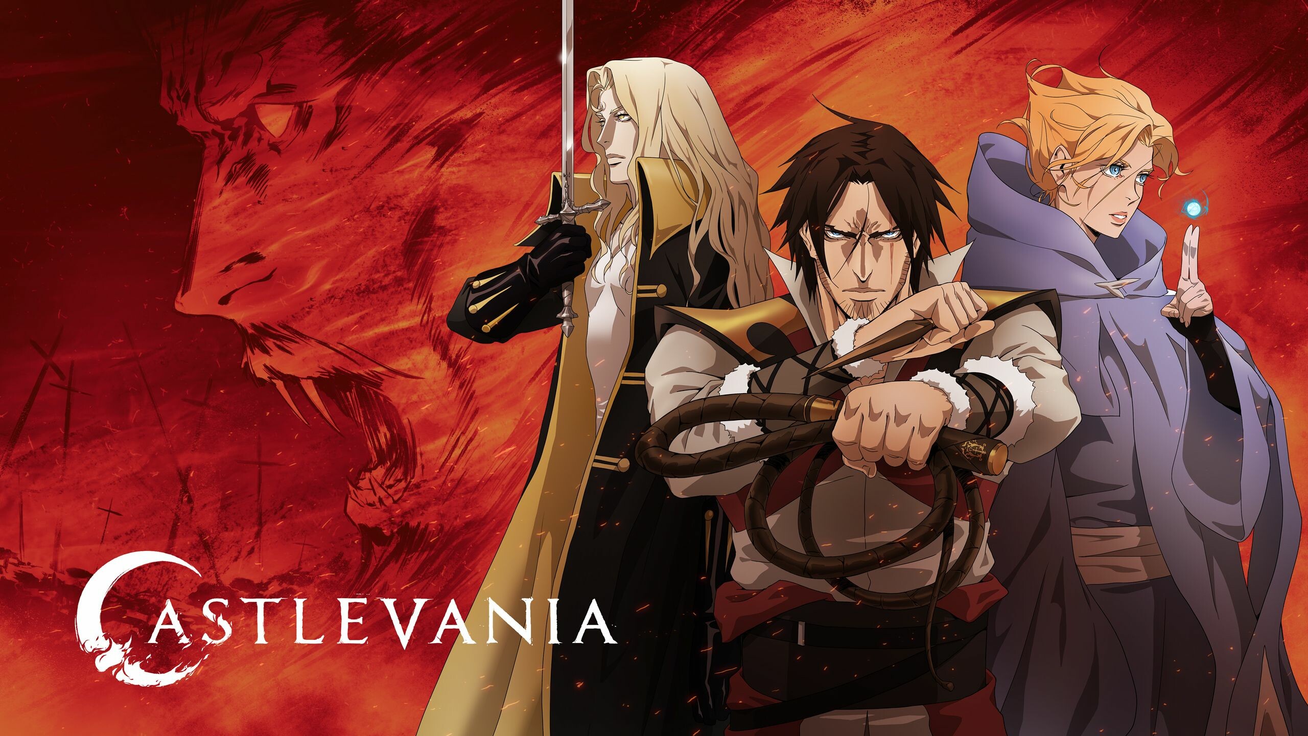 Castlevania (Netflix), 1080p wallpaper, Mirrors of Fate, Dracula's curse, 2560x1440 HD Desktop