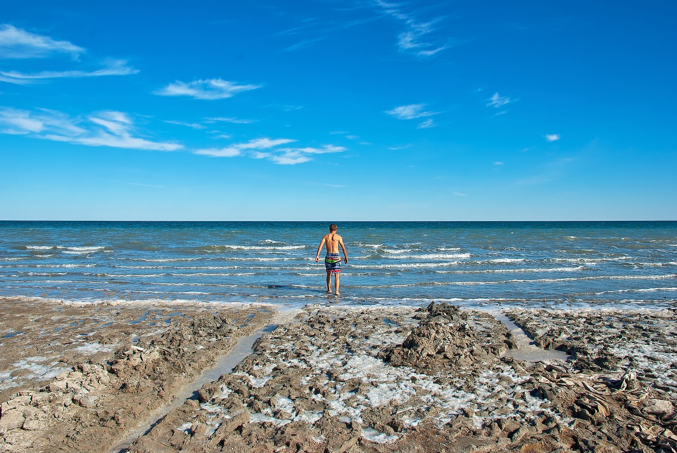 Aral Sea, Shrinking waters, Environmental disaster, World Atlas, 2200x1480 HD Desktop