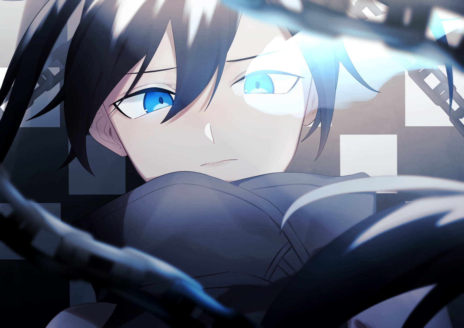 Black Rock Shooter, Dawn Fall anime, Wallpapers by 137, Artistic masterpiece, 1920x1360 HD Desktop